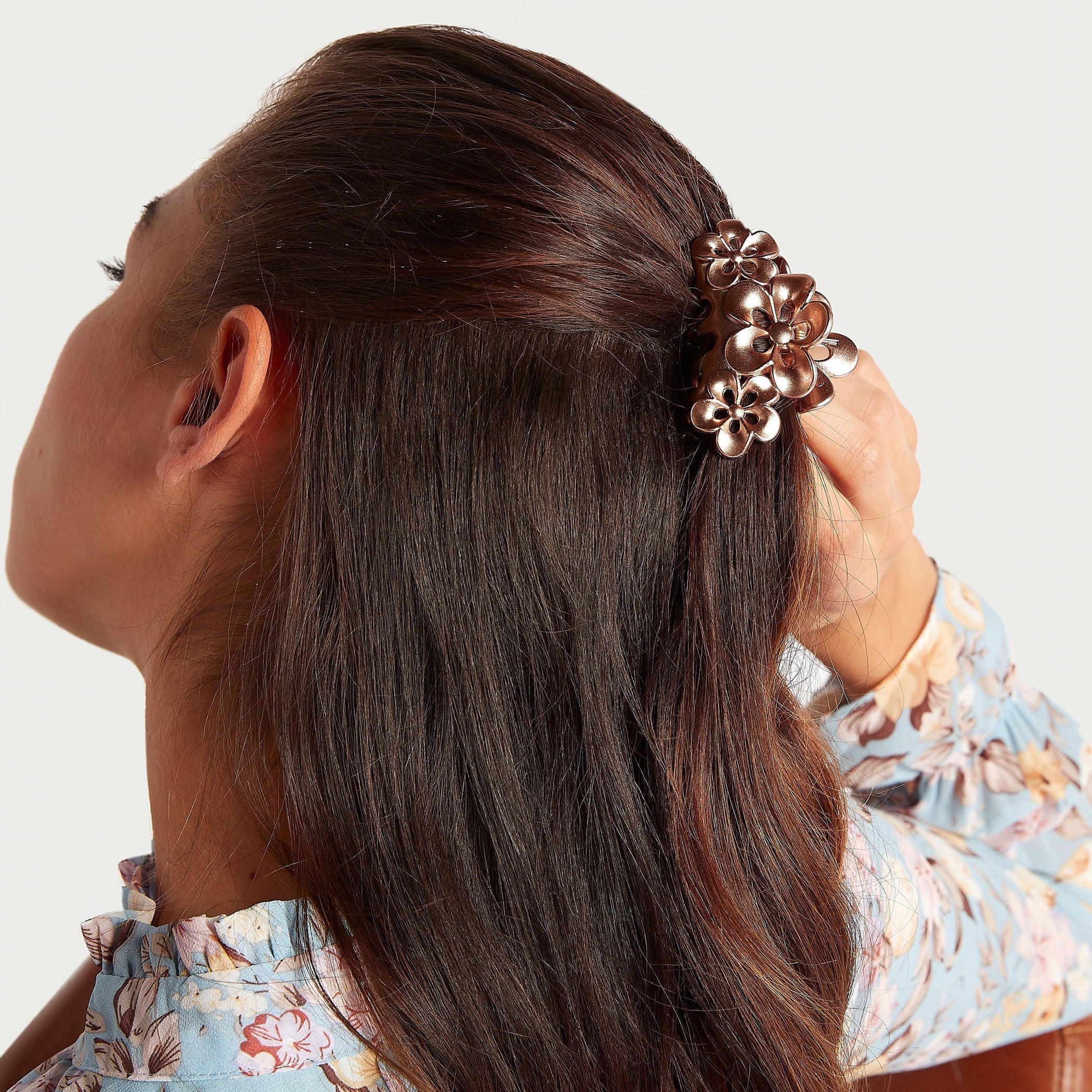 مشابك شعر بتصميم أزهار - طقم من 3-women-hairaccessories-image-2