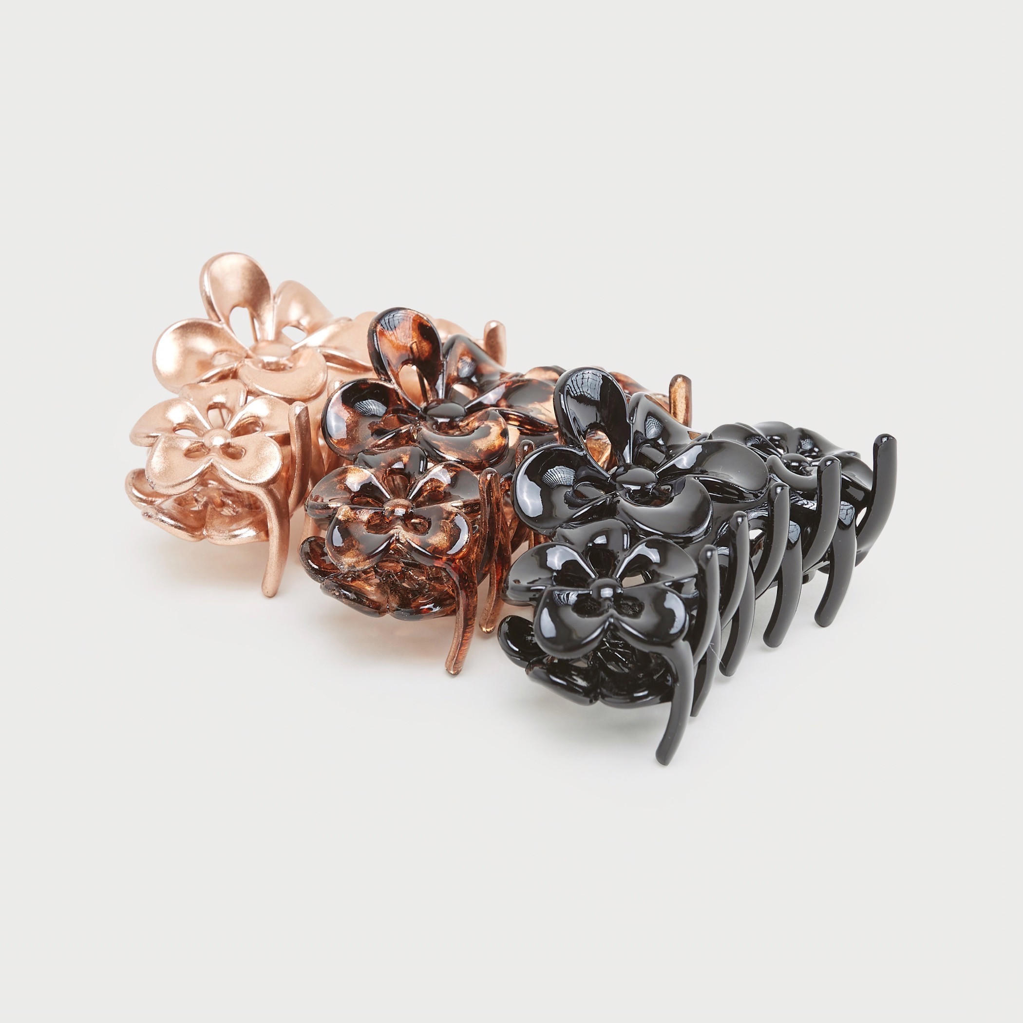 مشابك شعر بتصميم أزهار - طقم من 3-women-hairaccessories-image-4
