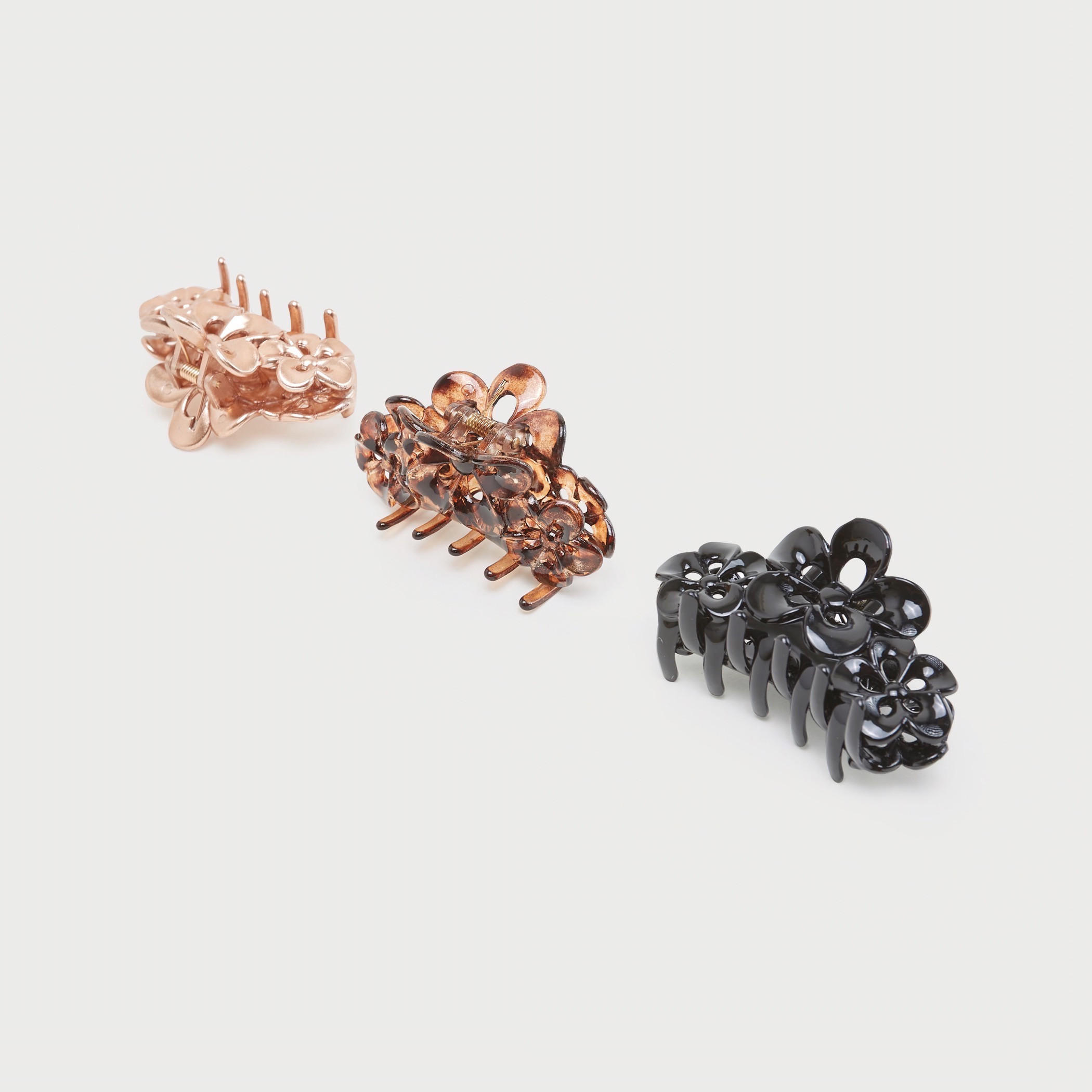 مشابك شعر بتصميم أزهار - طقم من 3-women-hairaccessories-image-5