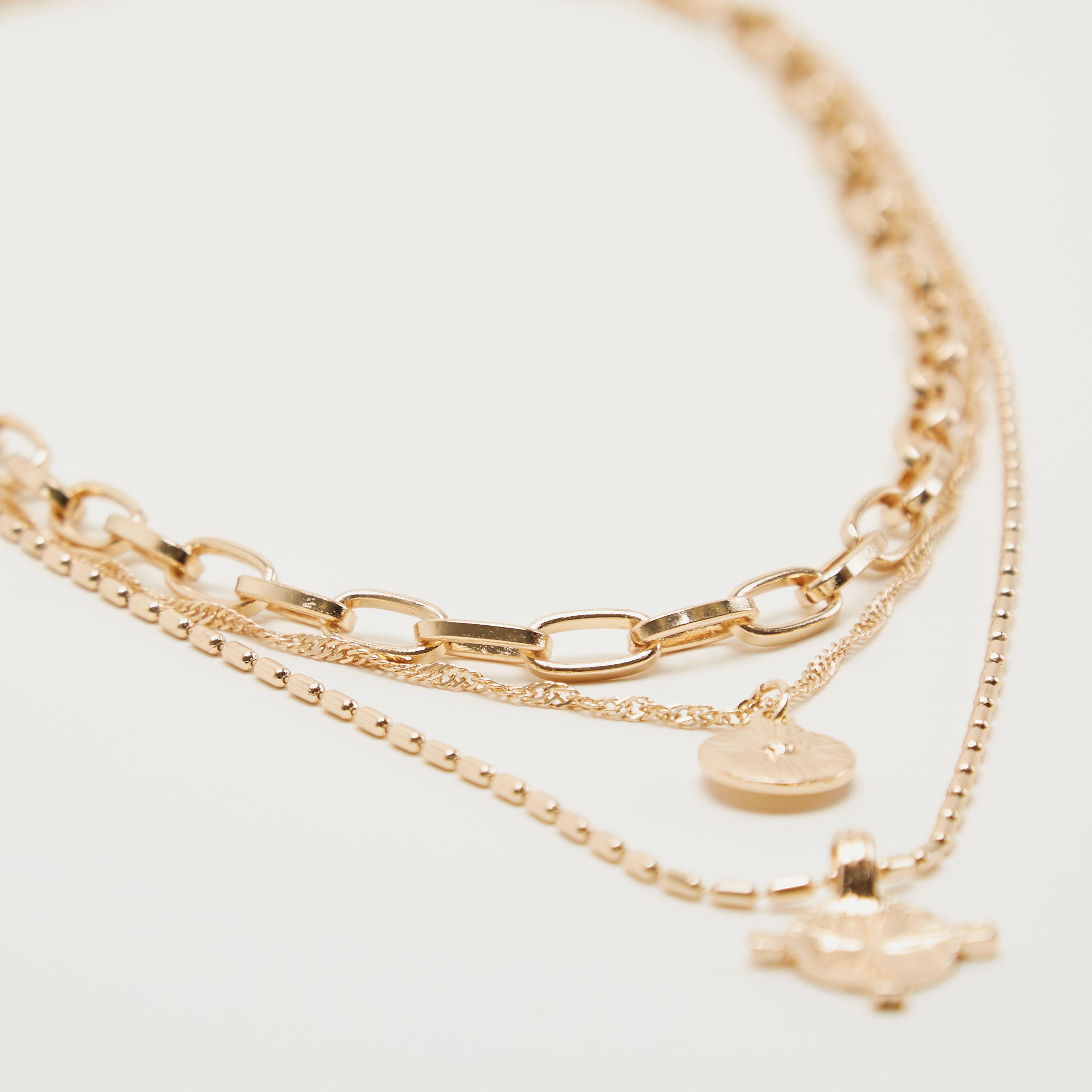 Embellished Multi-Layered Necklace with Lobster Clasp-women-watchesandjewellery-jewellery-necklacesandpendants-image-2