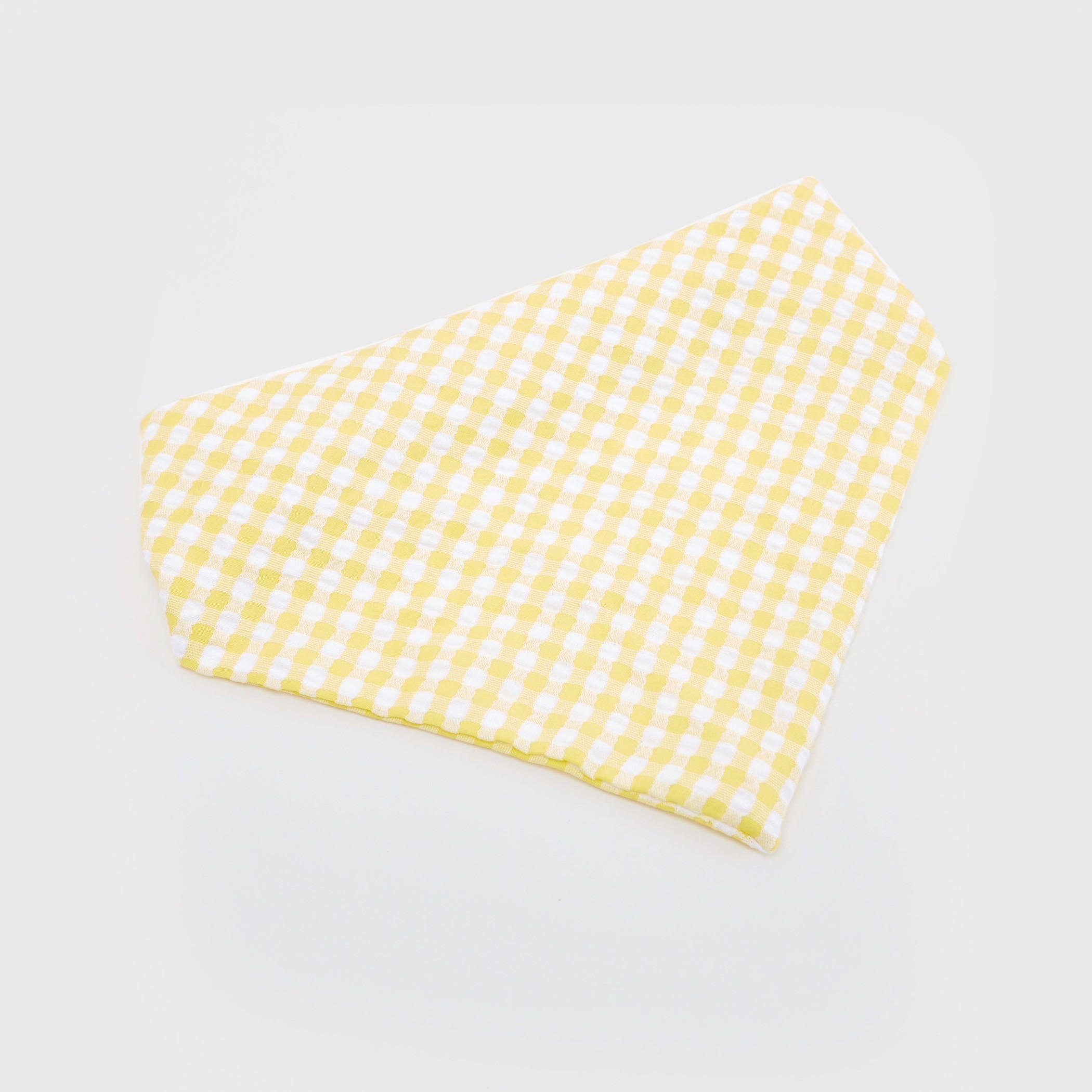 Checked Bandana with Elasticated Strap-women-hairaccessories-image-1