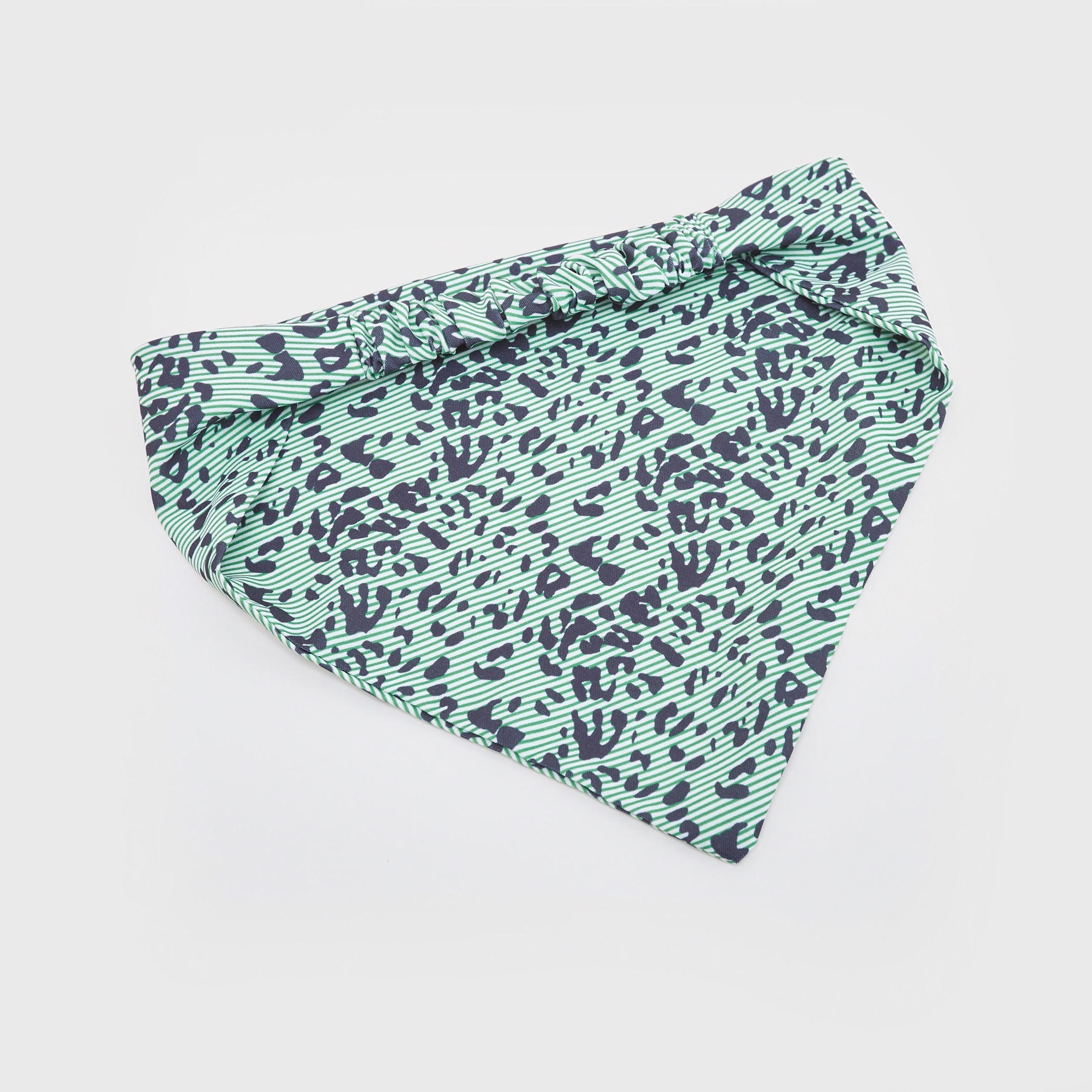 Printed Bandana with Elasticated Strap-women-hairaccessories-image-4