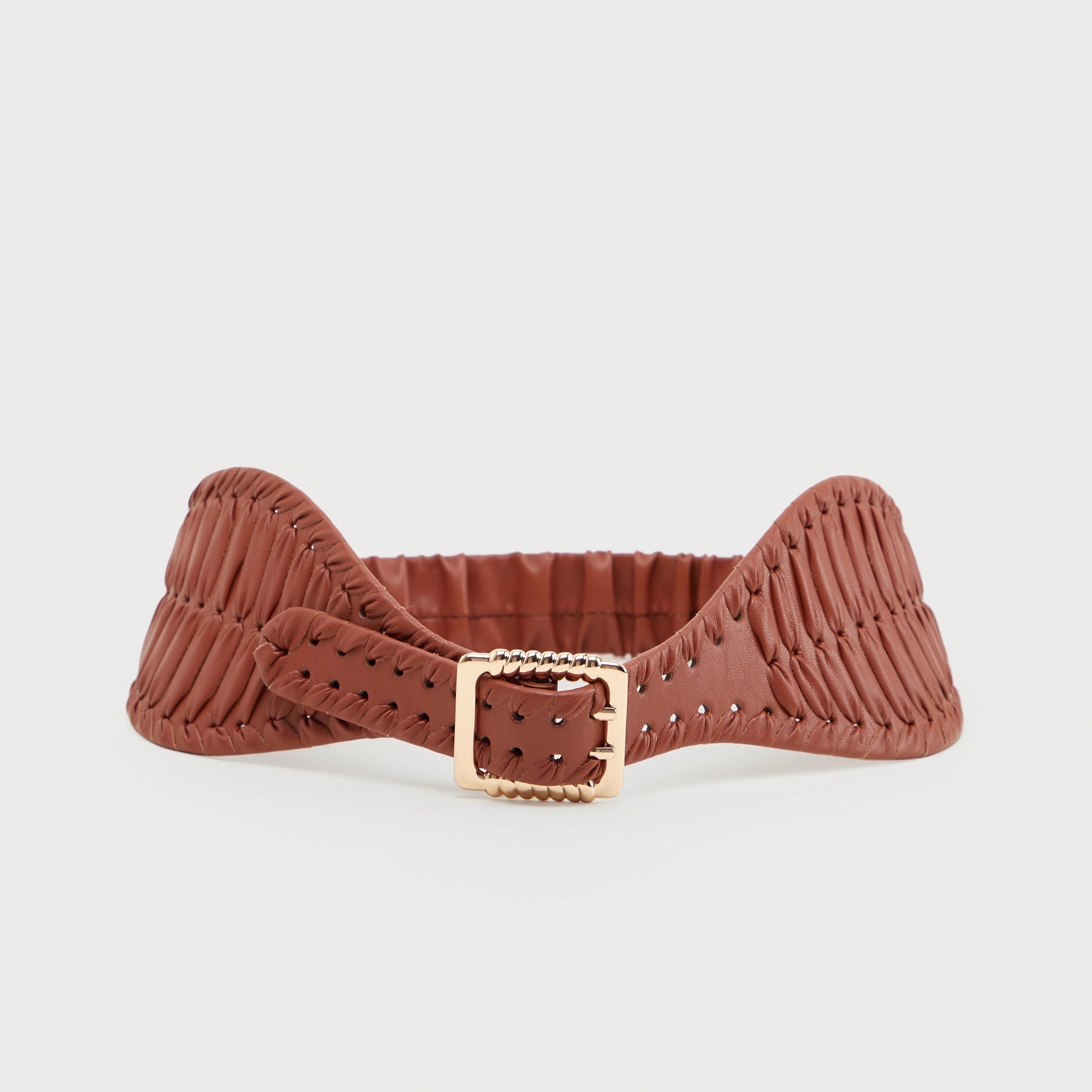 حزام بارز الملمس بإبزيم بدبوس للإغلاق-women-clothingaccessories-belts-image-3