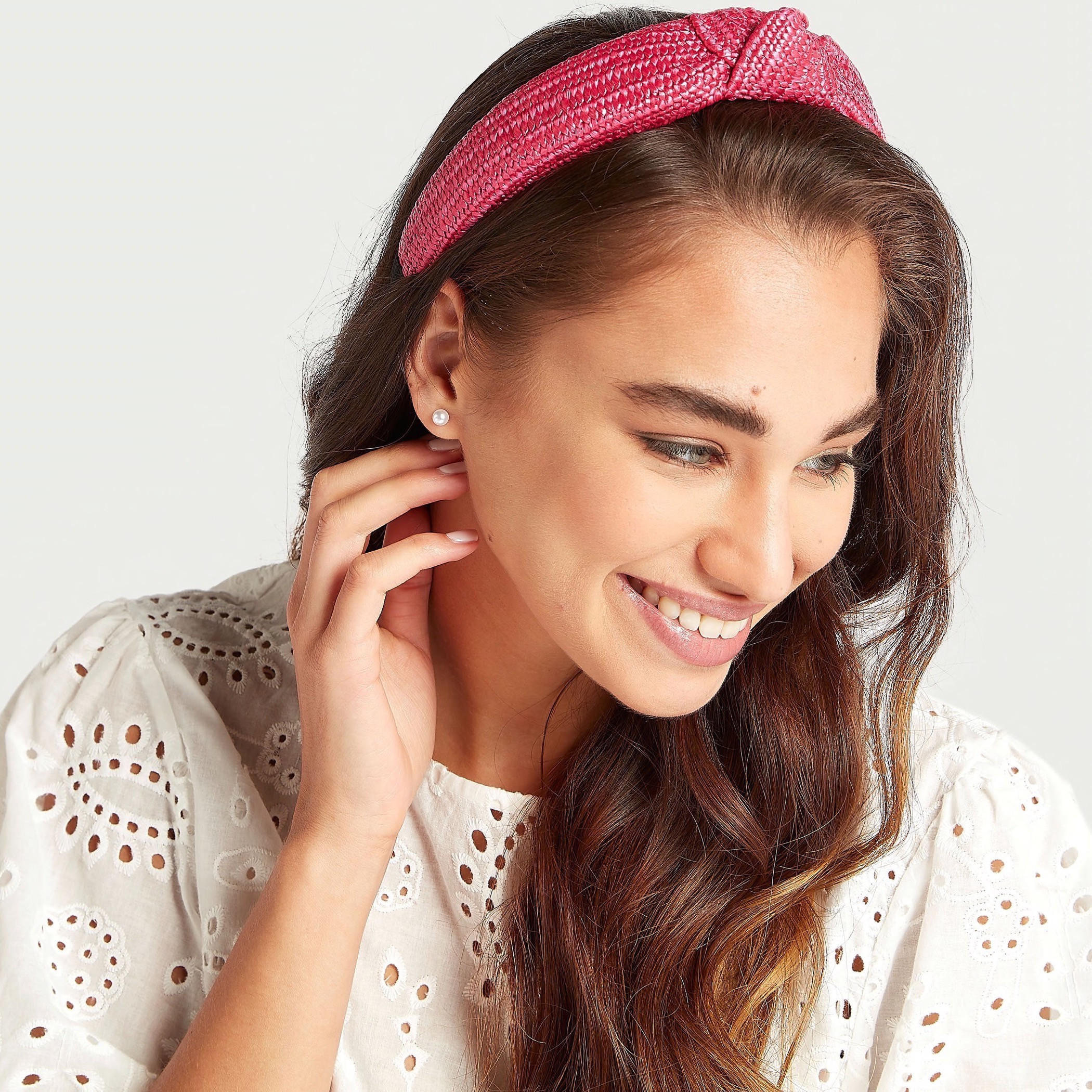 شريطة شعر بارزة الملمس بتفاصيل عقدة-women-hairaccessories-image-2