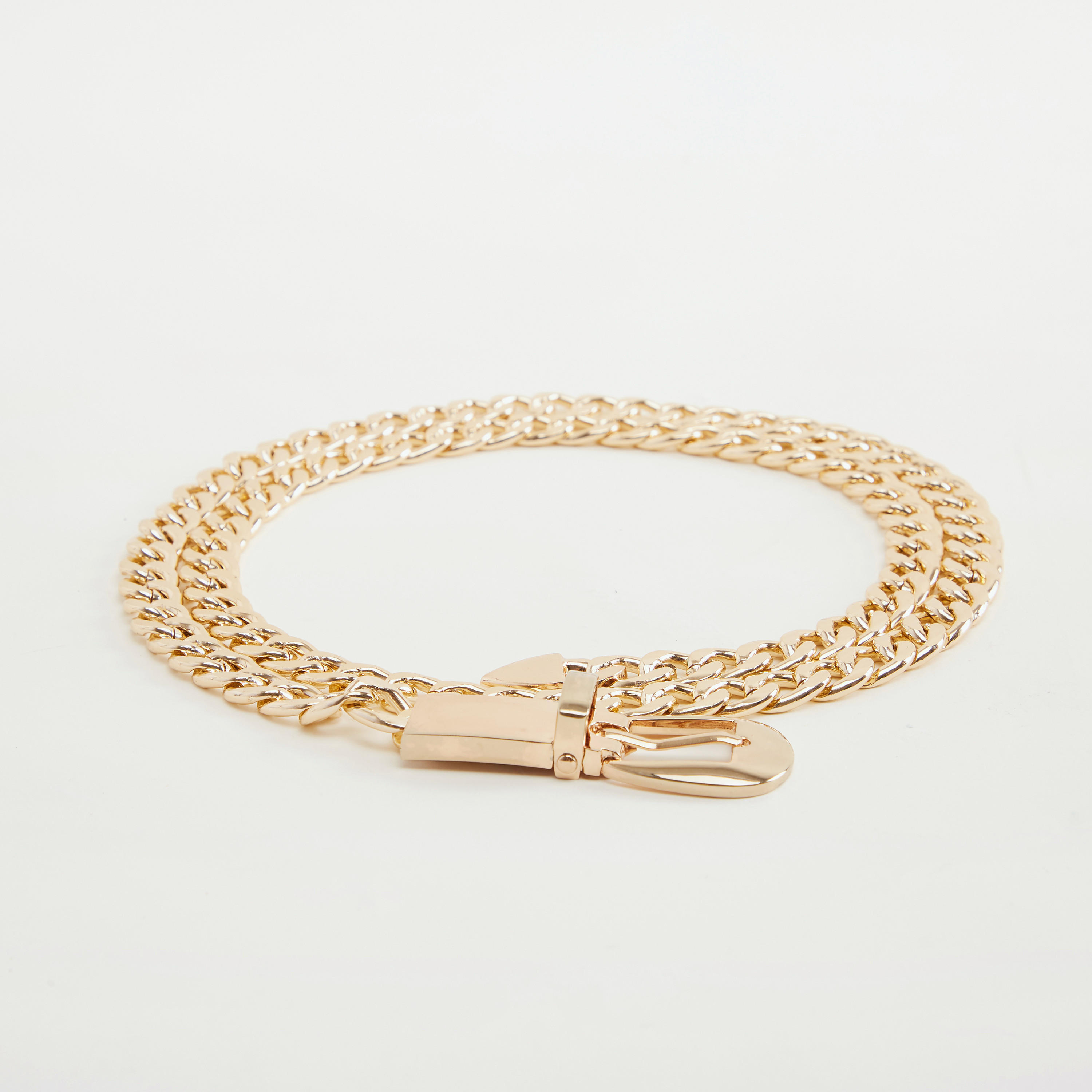 حزام معدني متصل بسلسلة بإبزيم دبوس-women-clothingaccessories-belts-image-1