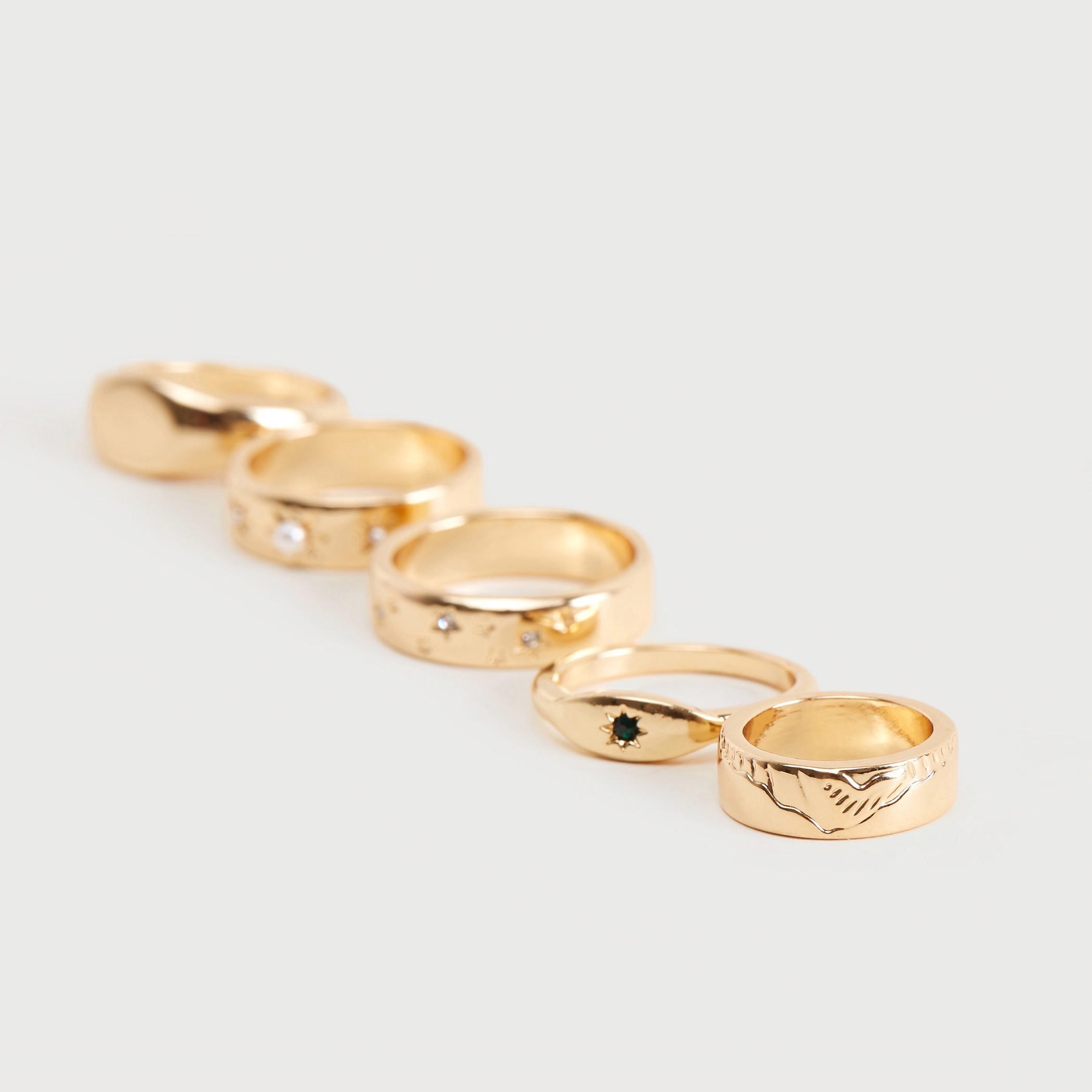 Set of 5 - Embellished Finger Ring-women-watchesandjewellery-jewellery-rings-image-5