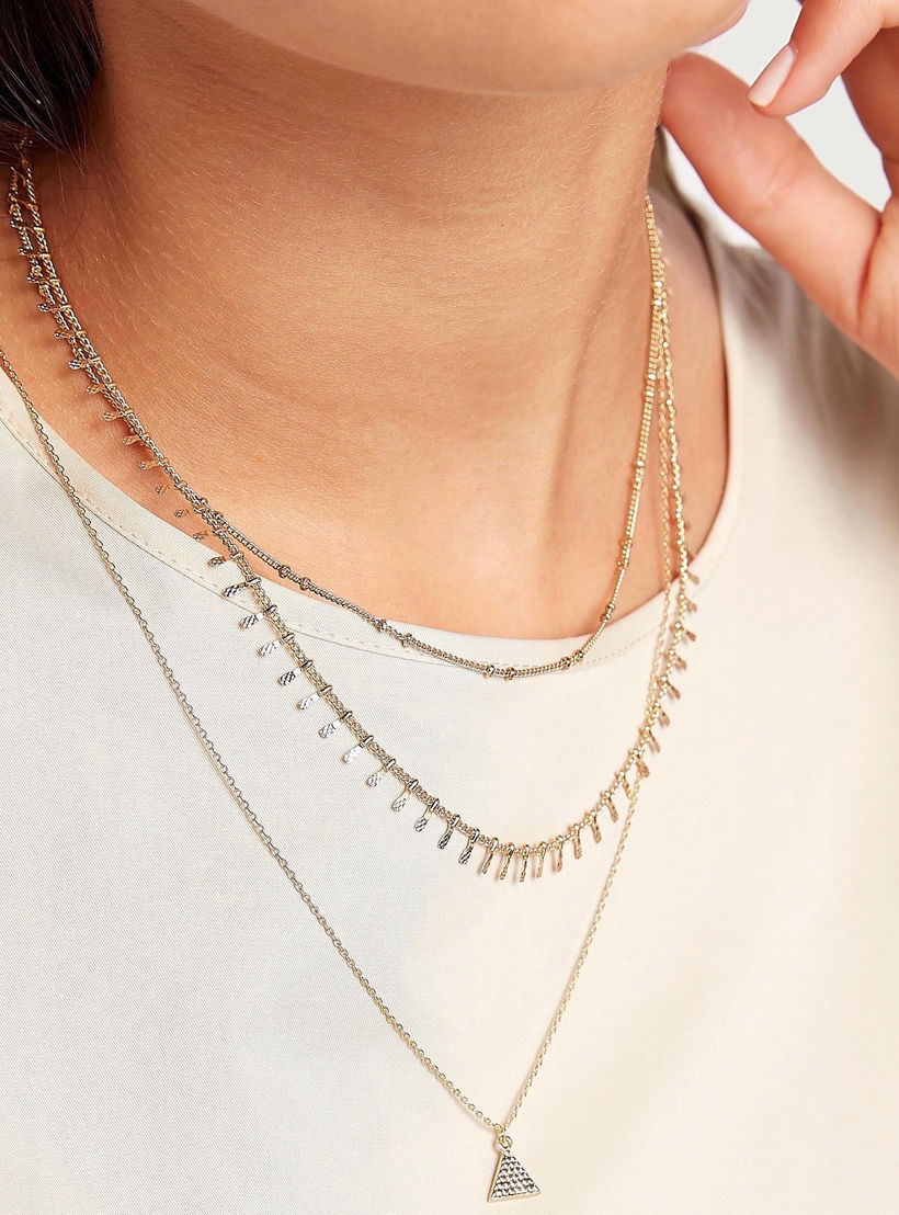 Multi-Layered Embellished Necklace with Lobster Clasp-women-watchesandjewellery-jewellery-necklacesandpendants-image-2