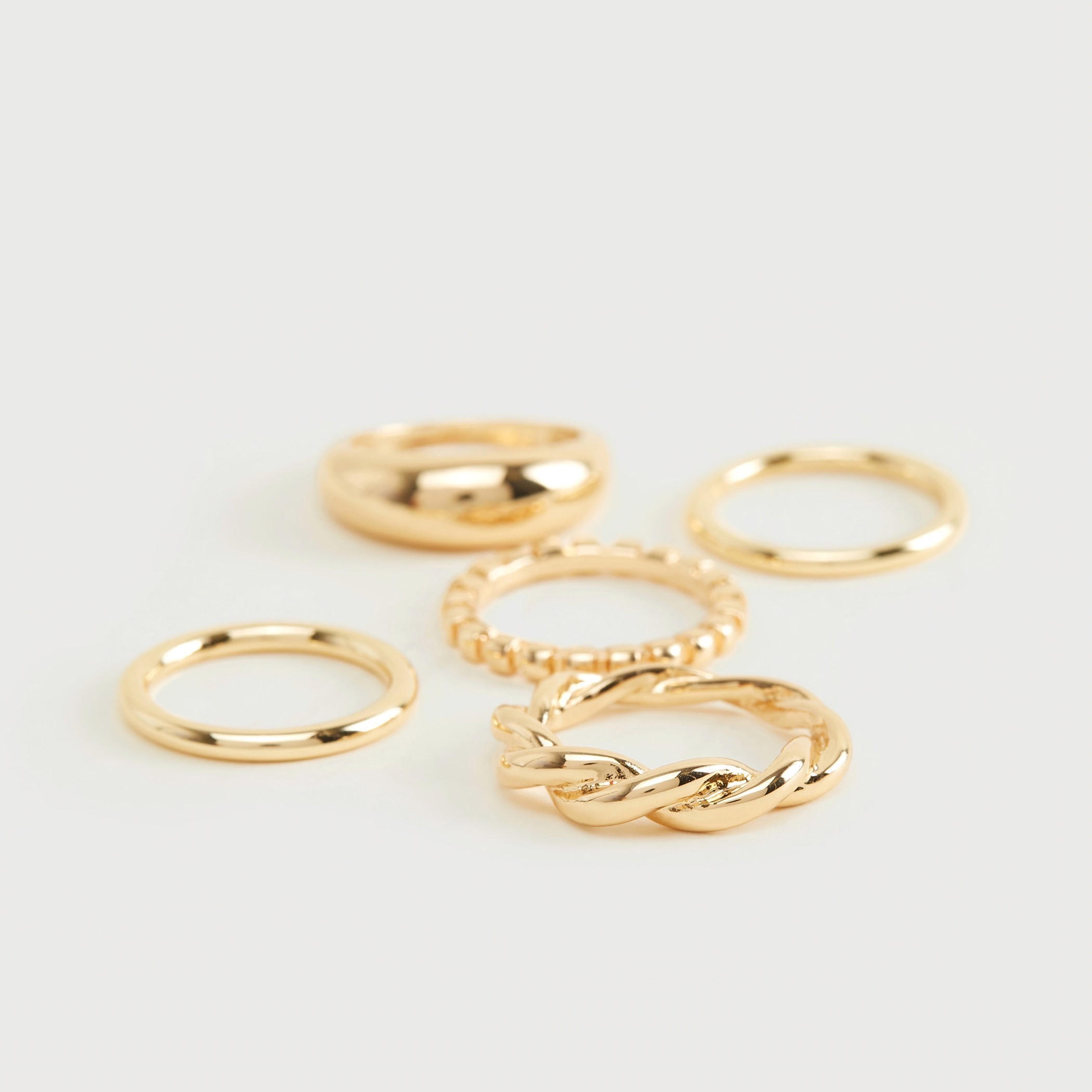 خواتم متنوعة - طقم من 5-women-watchesandjewellery-jewellery-rings-image-5