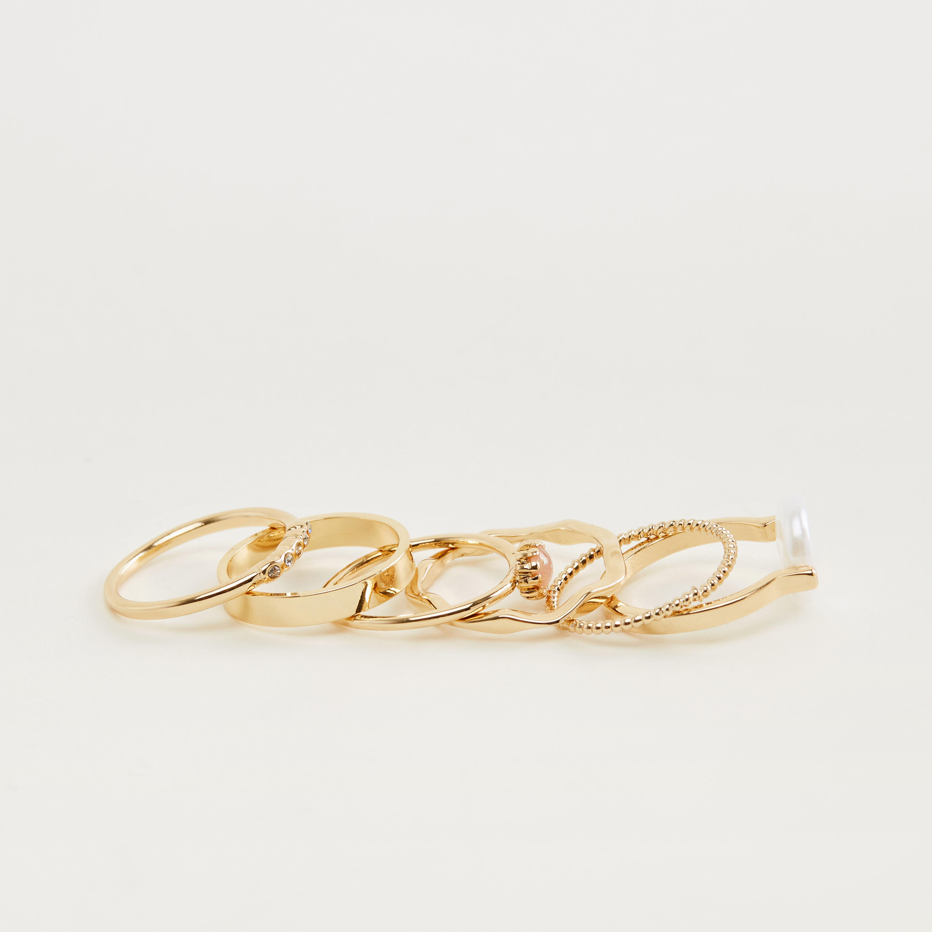 خواتم مزيّنة - طقم من 6-women-watchesandjewellery-jewellery-rings-image-3