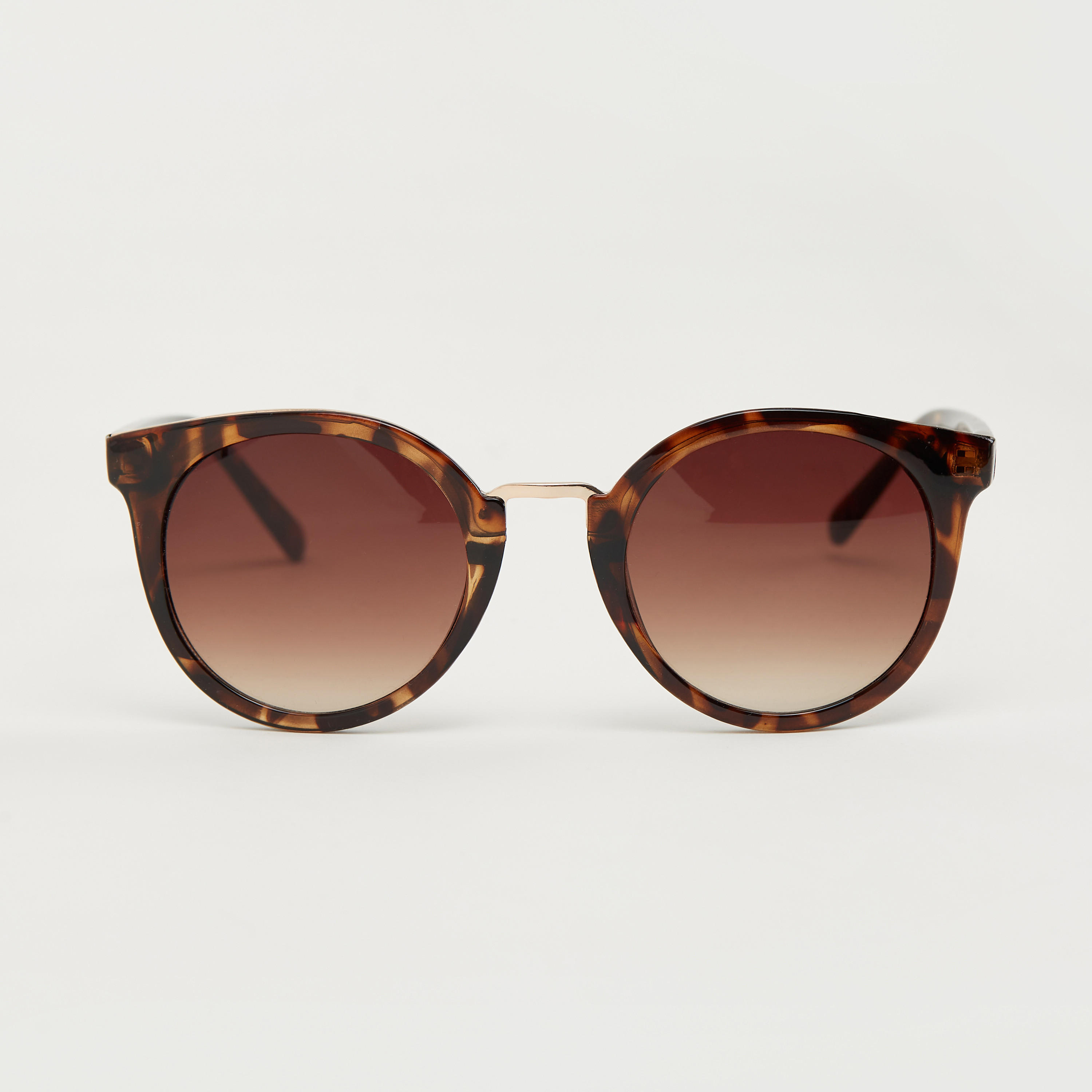 نظارة شمسية بإطار عين القطة بإطار كامل بطبعة حيوانات مع وسادات أنف-women-sunglasses-image-1