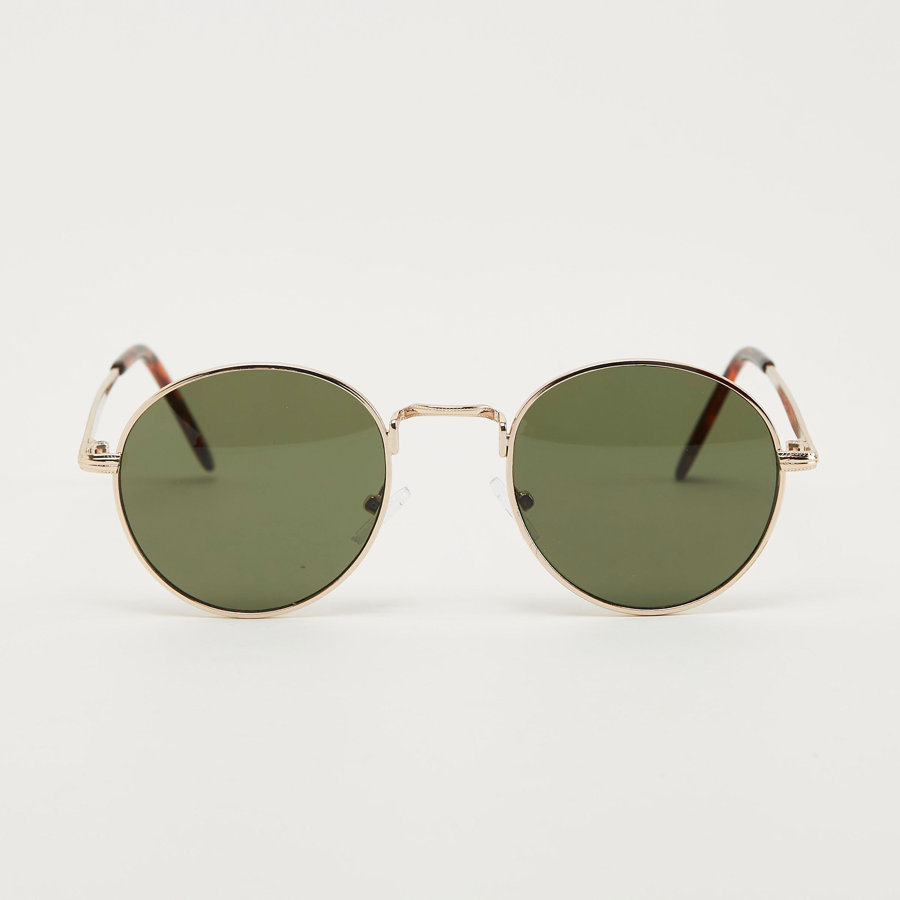 نظّارة شمسية مستديرة بإطار كامل ووسادات للأنف-women-sunglasses-image-1