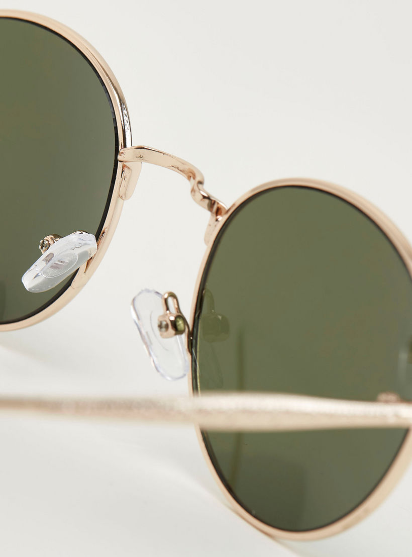 نظّارة شمسية مستديرة بإطار كامل ووسادات للأنف-women-sunglasses-image-3