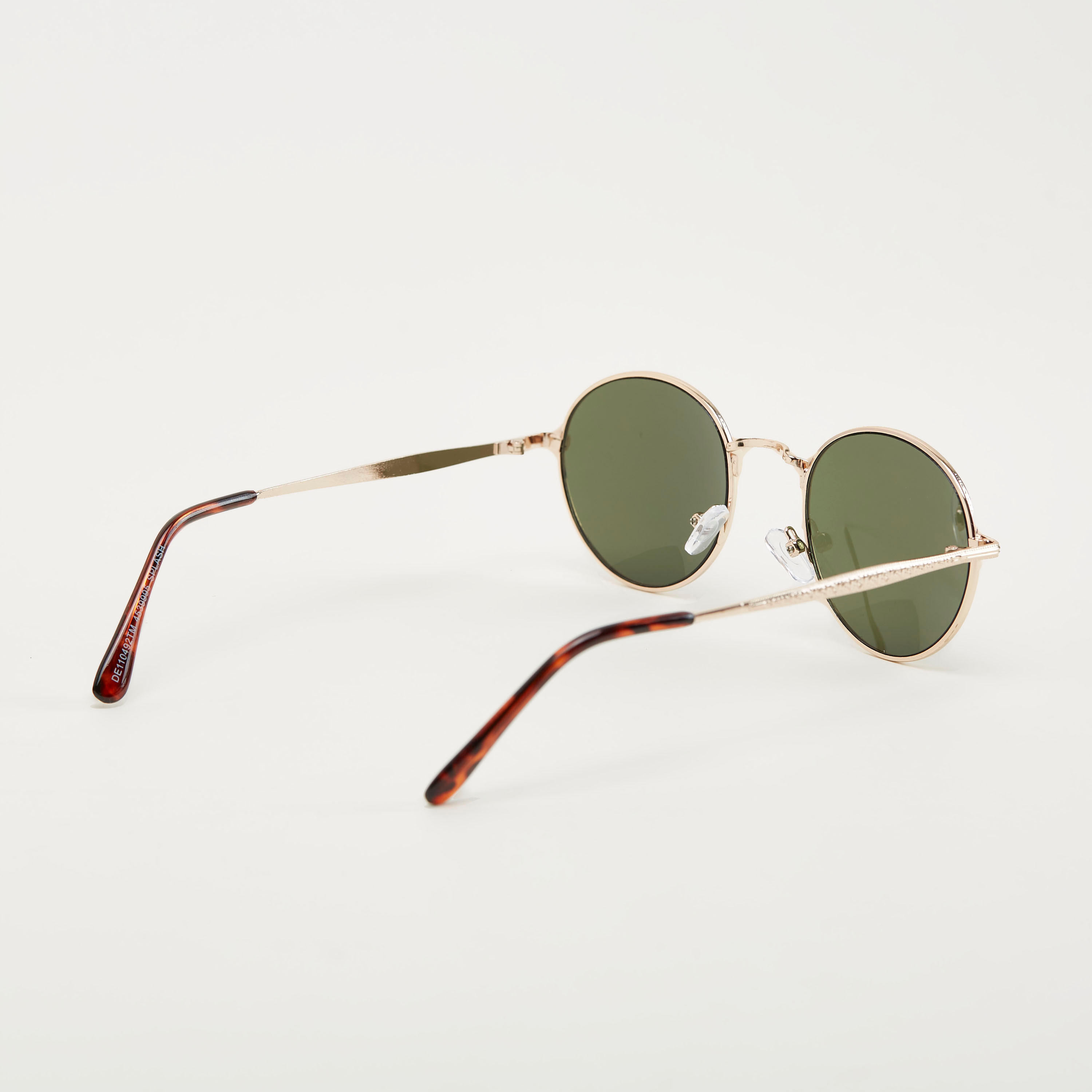 نظّارة شمسية مستديرة بإطار كامل ووسادات للأنف-women-sunglasses-image-4