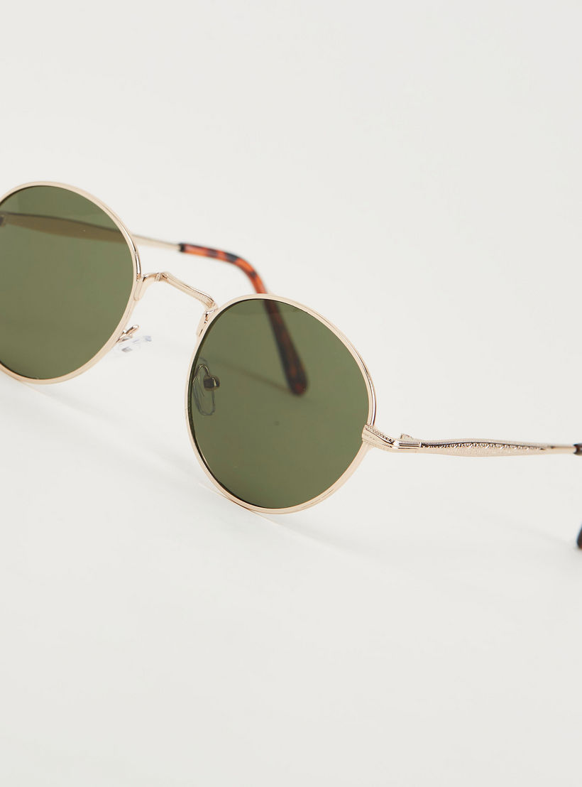 نظّارة شمسية مستديرة بإطار كامل ووسادات للأنف-women-sunglasses-image-5
