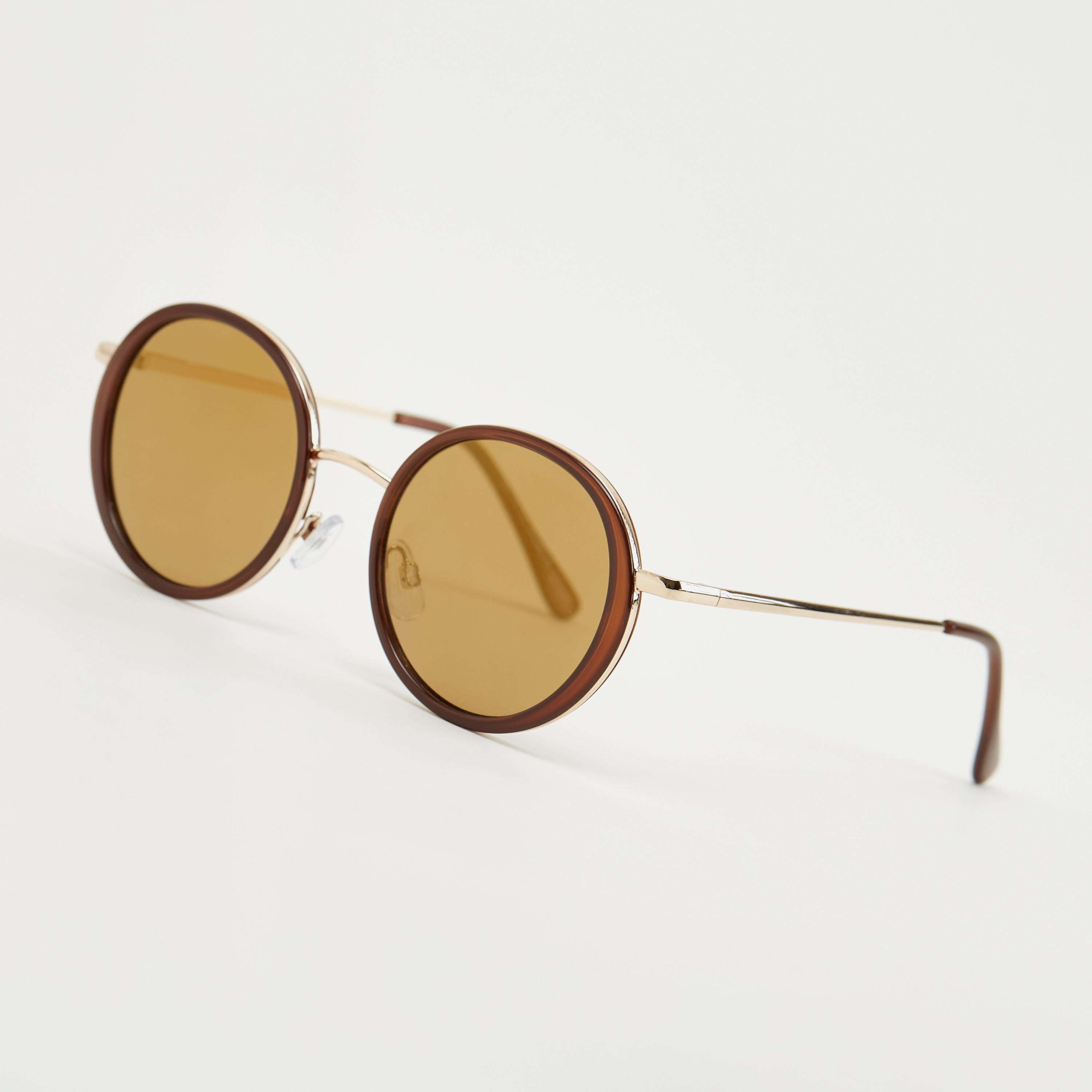 نظّارة شمسية مستديرة بإطار كامل ووسادات للأنف-women-sunglasses-image-5