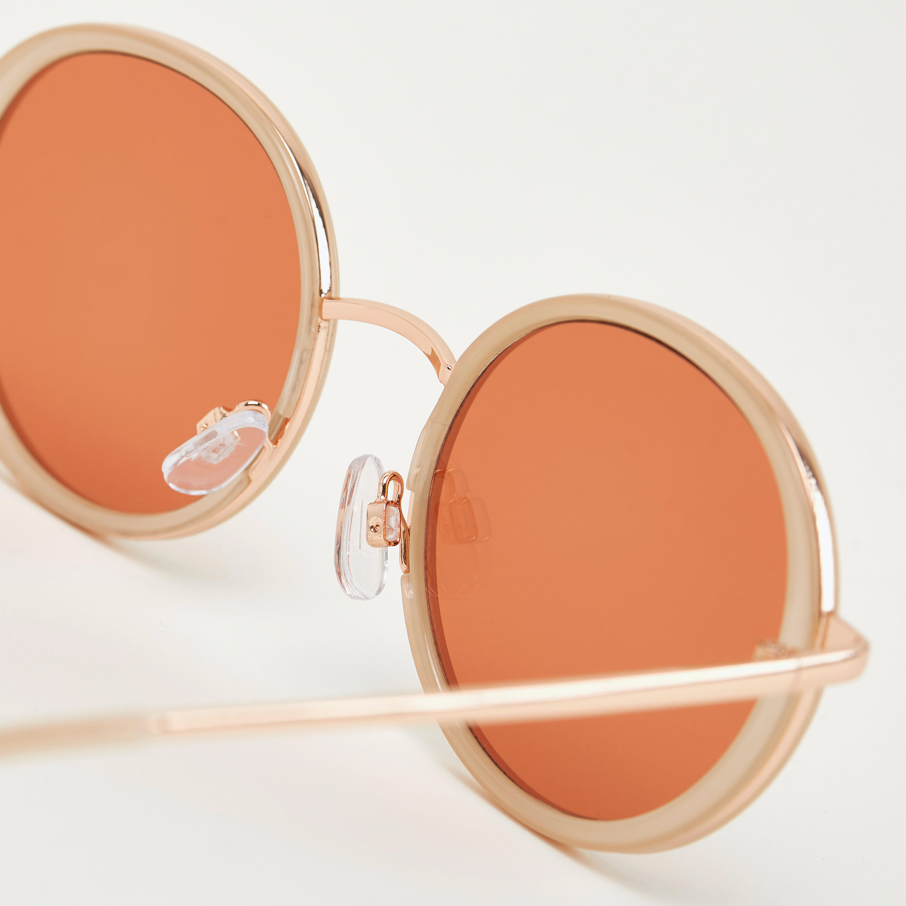 نظّارة شمسية بإطار كامل ووسادات للأنف-women-sunglasses-image-3