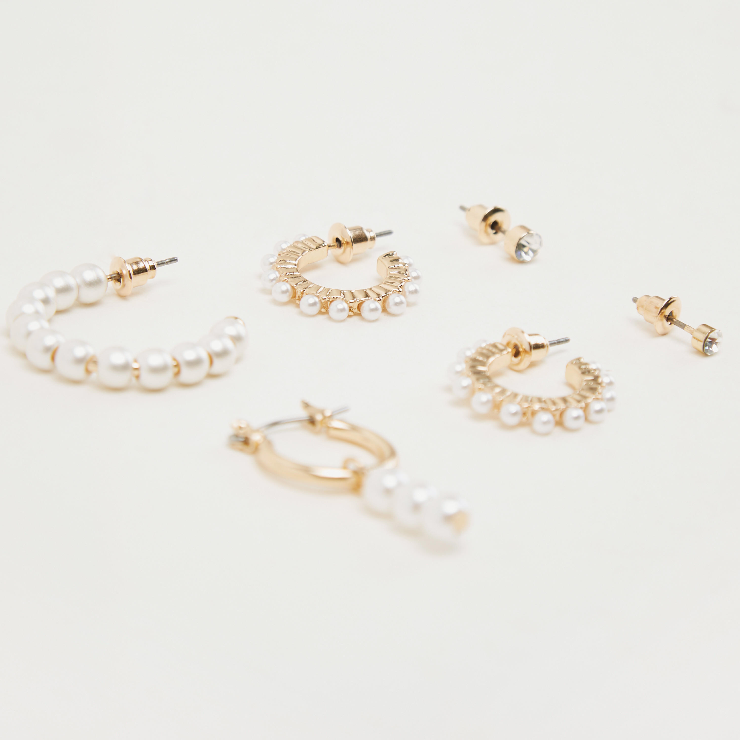 Set of 6 - Assorted Embellished Earrings-women-watchesandjewellery-jewellery-earrings-image-5