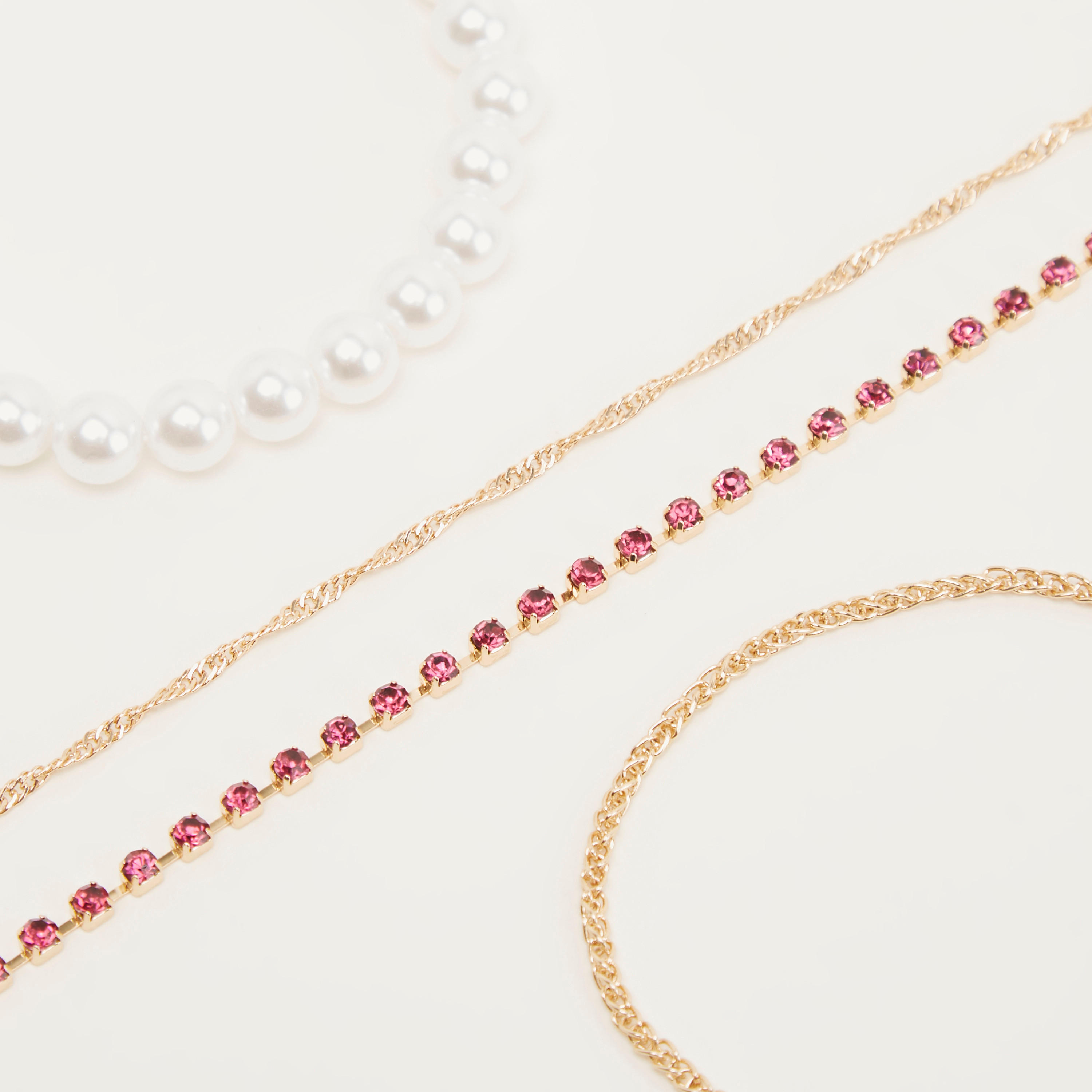 Set of 4 - Embellished Bracelet-women-watchesandjewellery-jewellery-banglesandbracelets-image-3