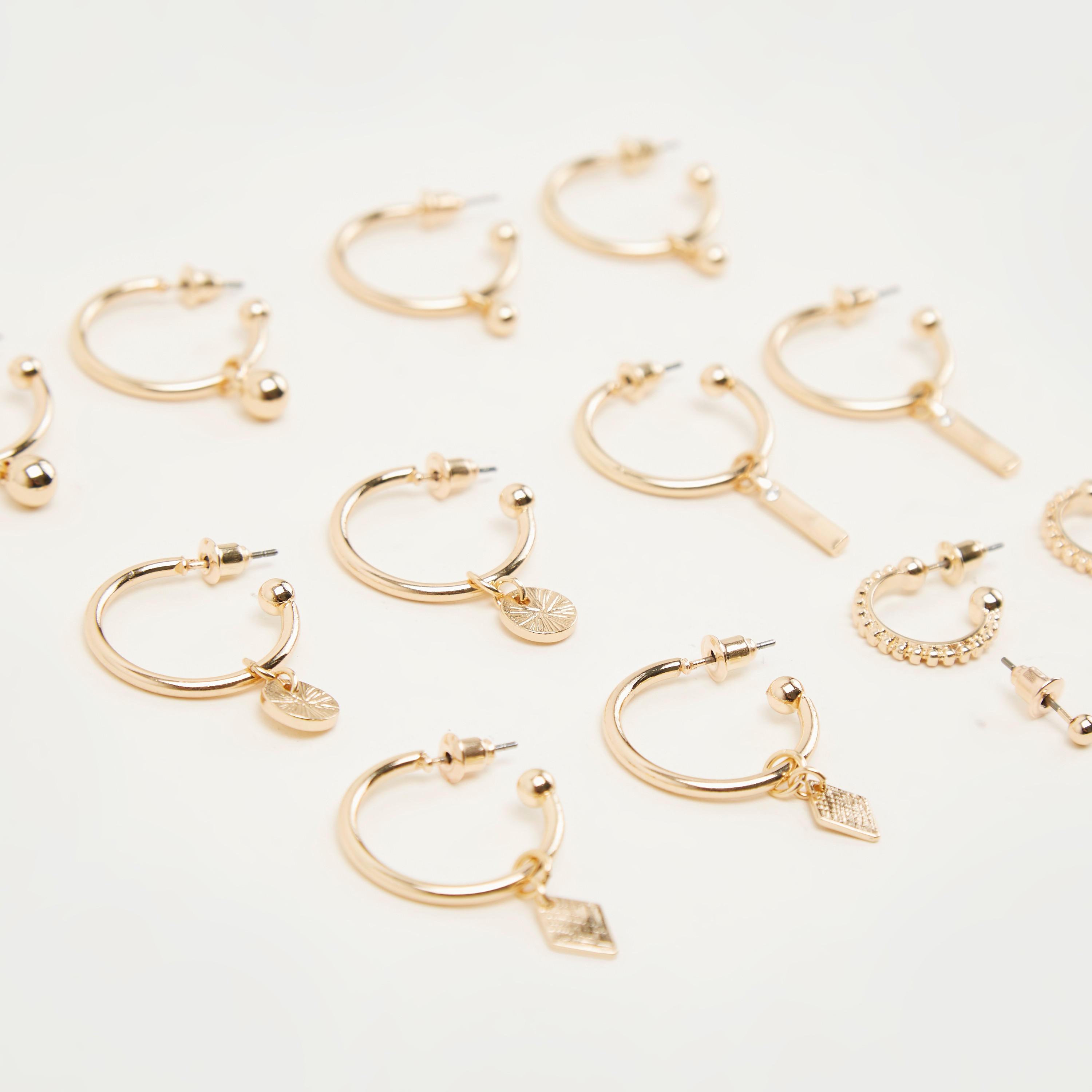 حلقان مزيّنة - طقم من 6-women-watchesandjewellery-jewellery-earrings-image-5