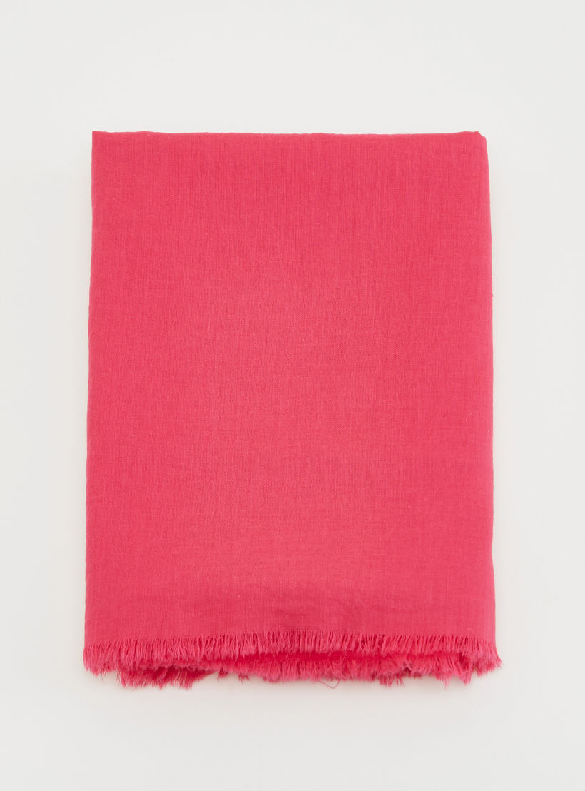 Solid Scarf with Frayed Edges-women-clothingaccessories-scarves-image-3