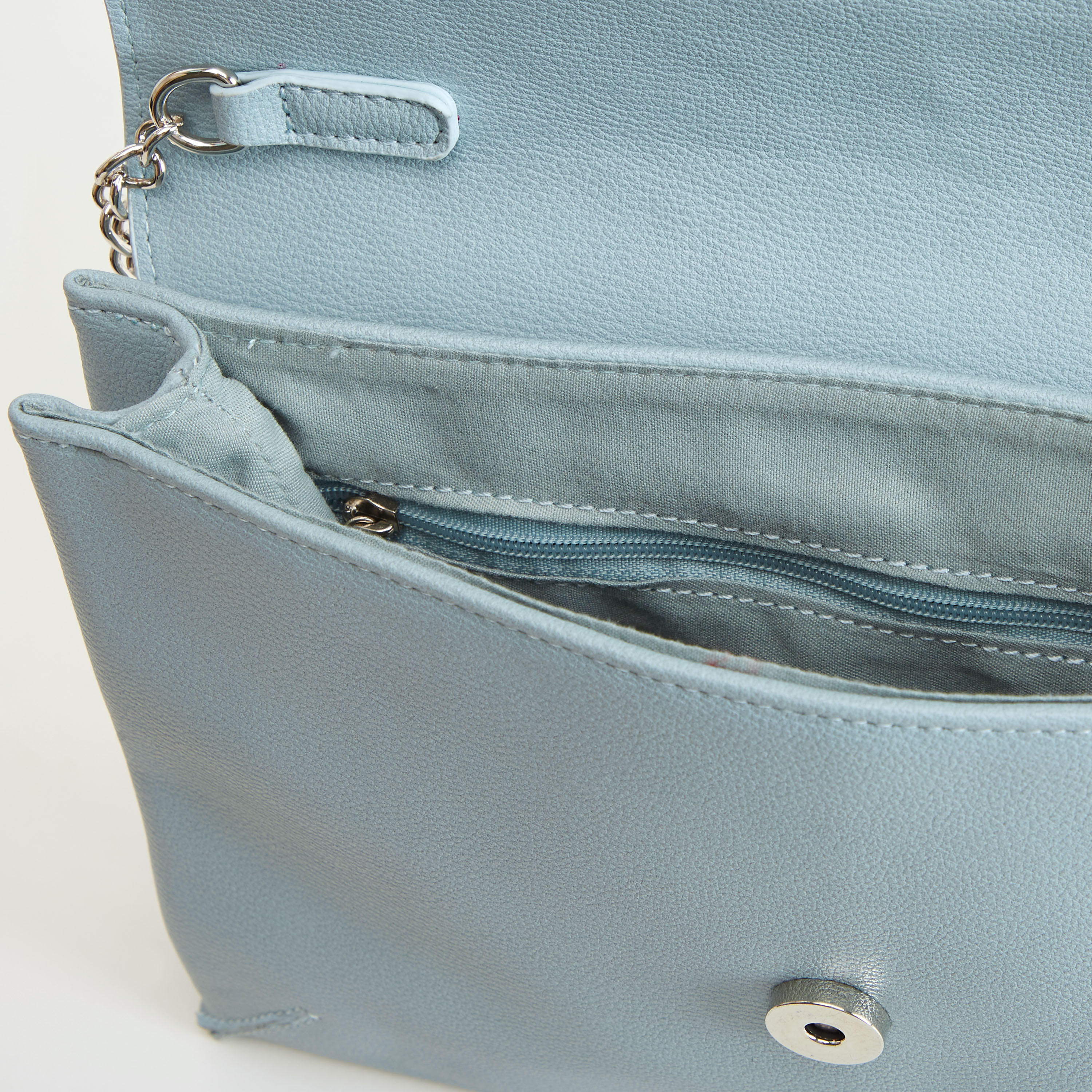 Solid Crossbody Bag with Chain Link Strap-women-bagsandwallets-handbags-image-5