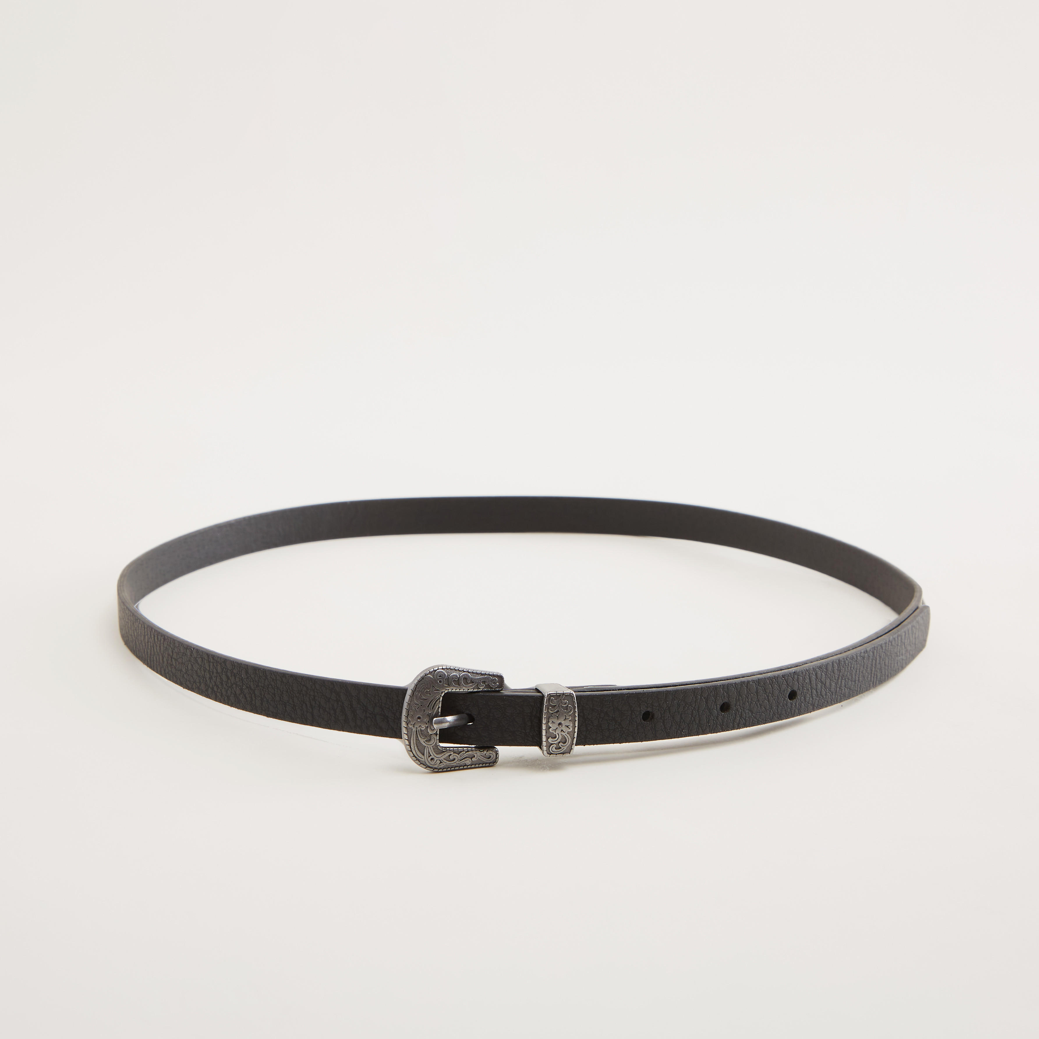 حزام بارز الملمس بإبزيم بدبوس - طقم من قطعتين-women-clothingaccessories-belts-image-3