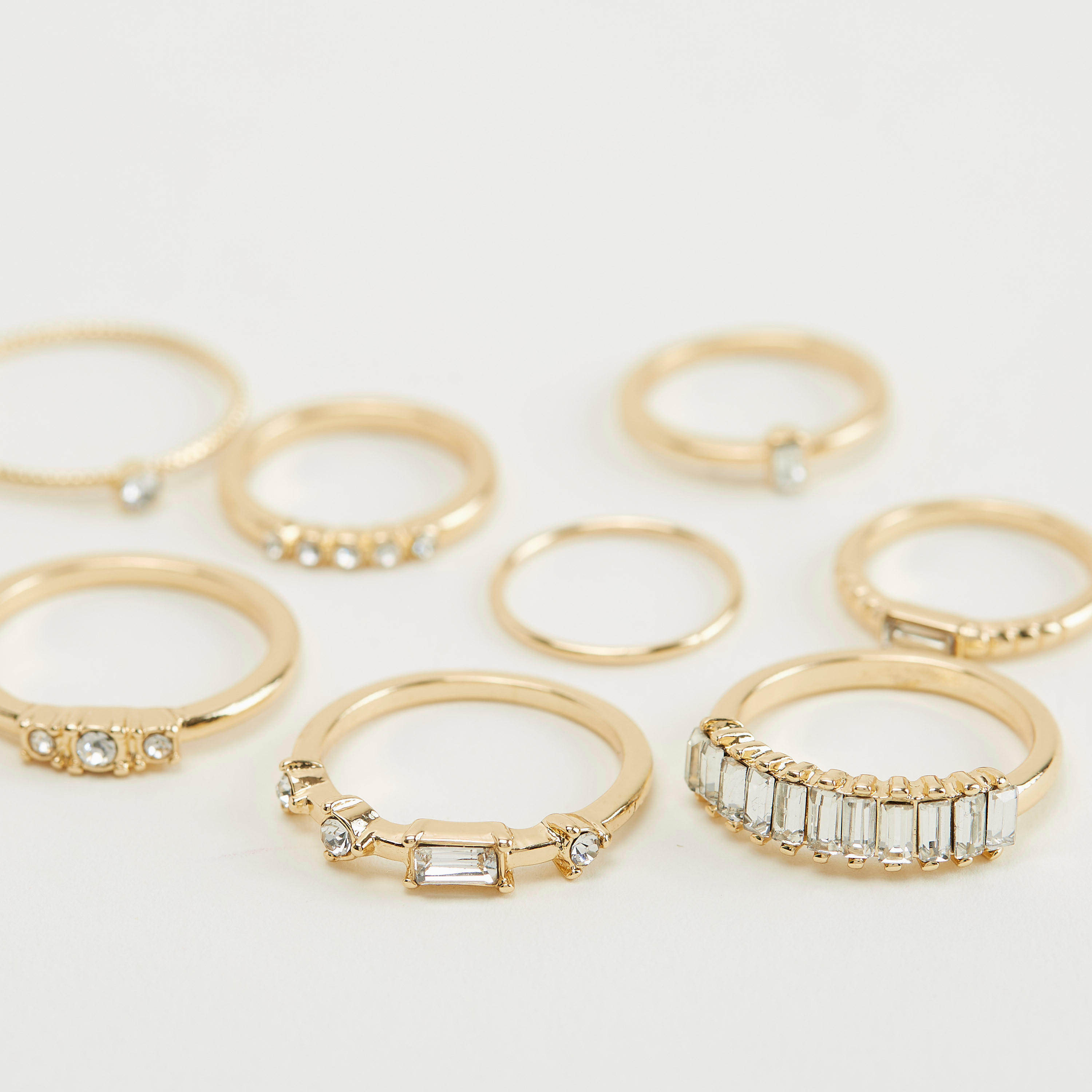 خواتم مزيّنة - طقم من 8-women-watchesandjewellery-jewellery-rings-image-4