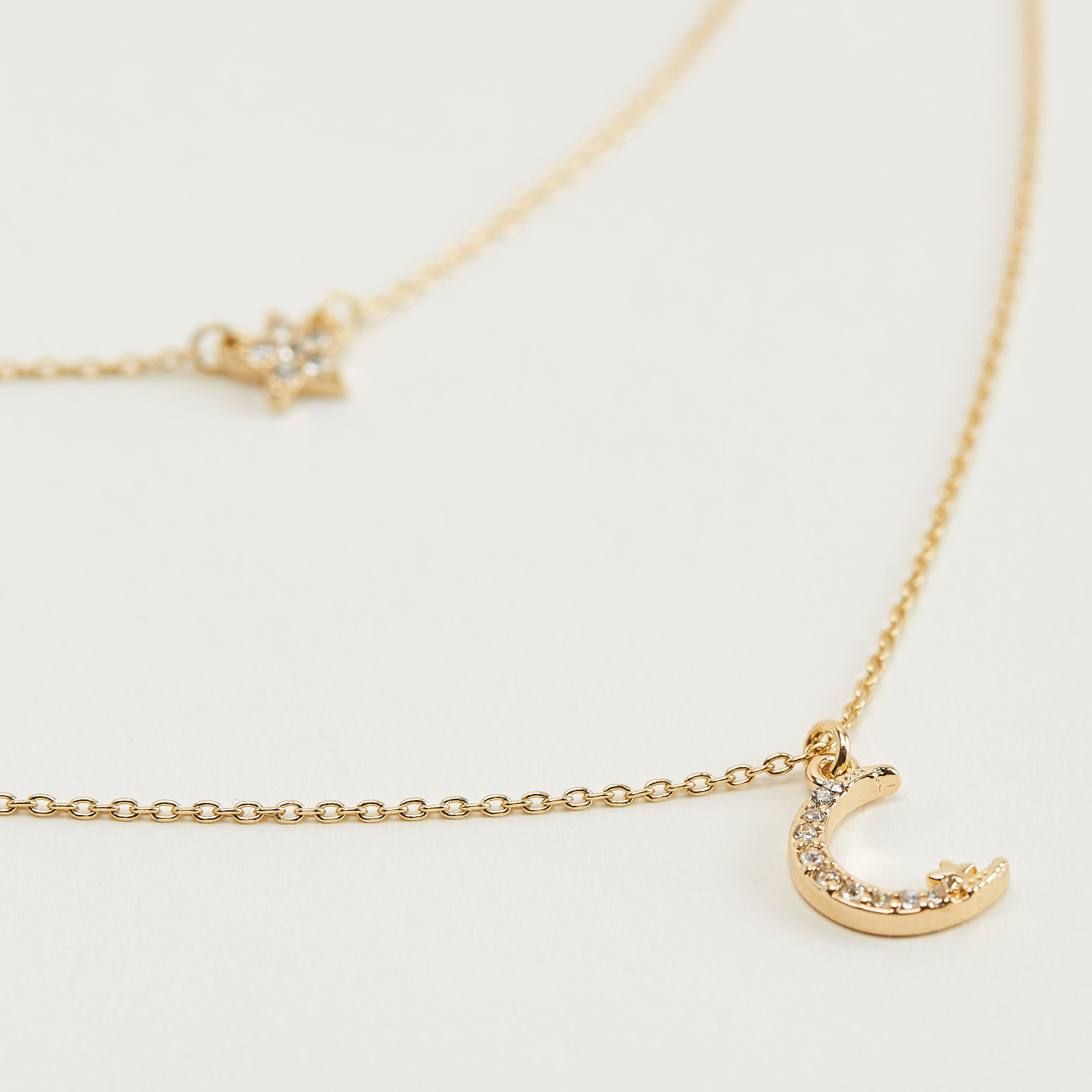 عقد متعدد الطبقات مزيّن بمشبك إغلاق-women-watchesandjewellery-jewellery-necklacesandpendants-image-4