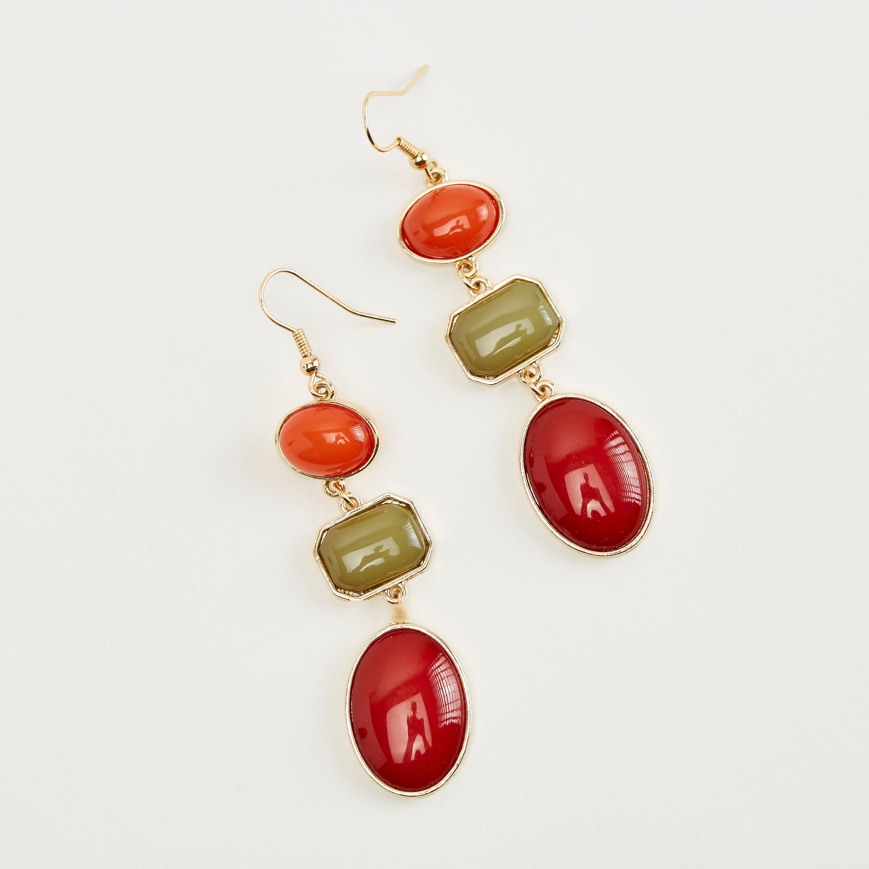 Embellished Dangling Earrings-women-watchesandjewellery-jewellery-earrings-image-3