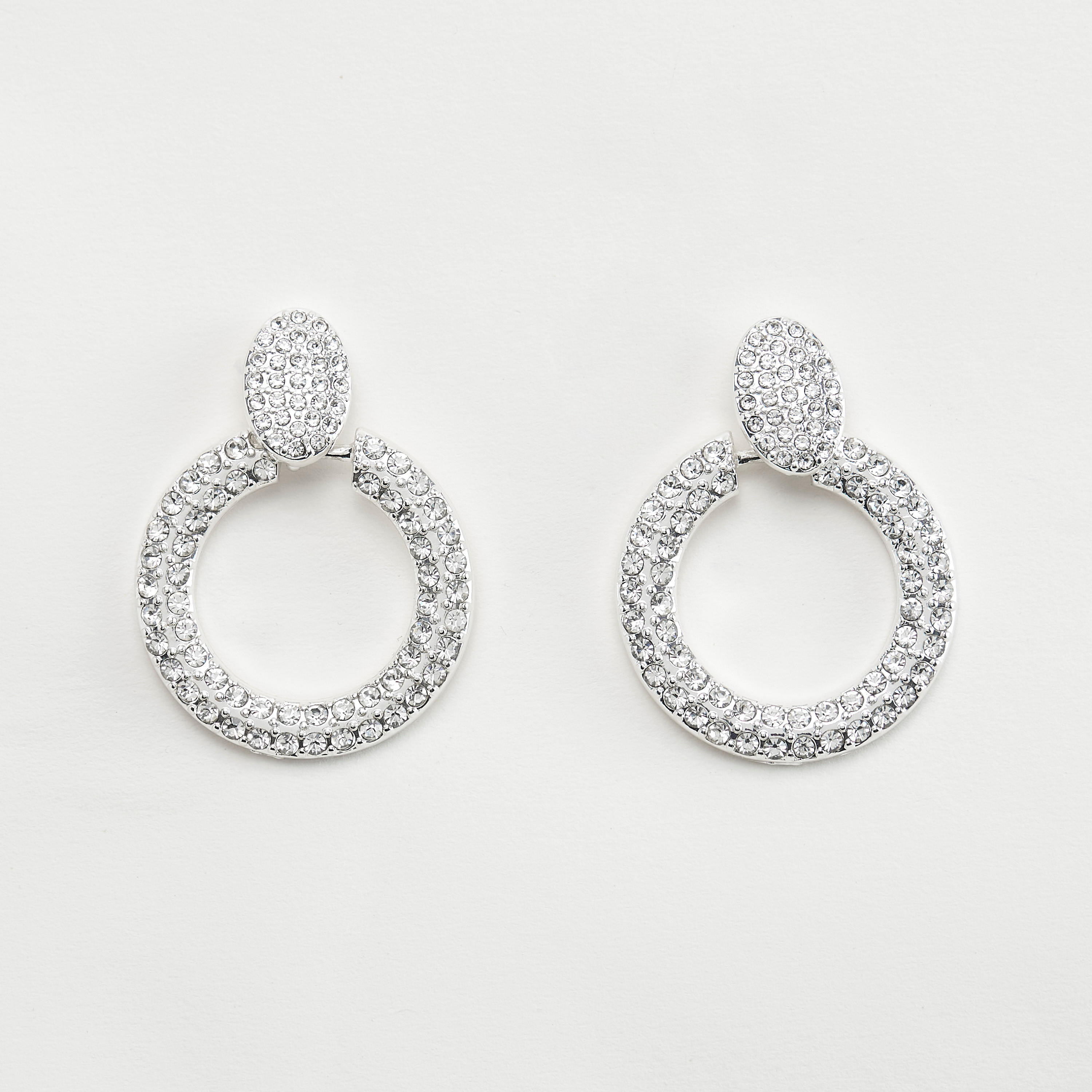 Embellished Dangling Earrings with Pushback Closure-women-watchesandjewellery-jewellery-earrings-image-2