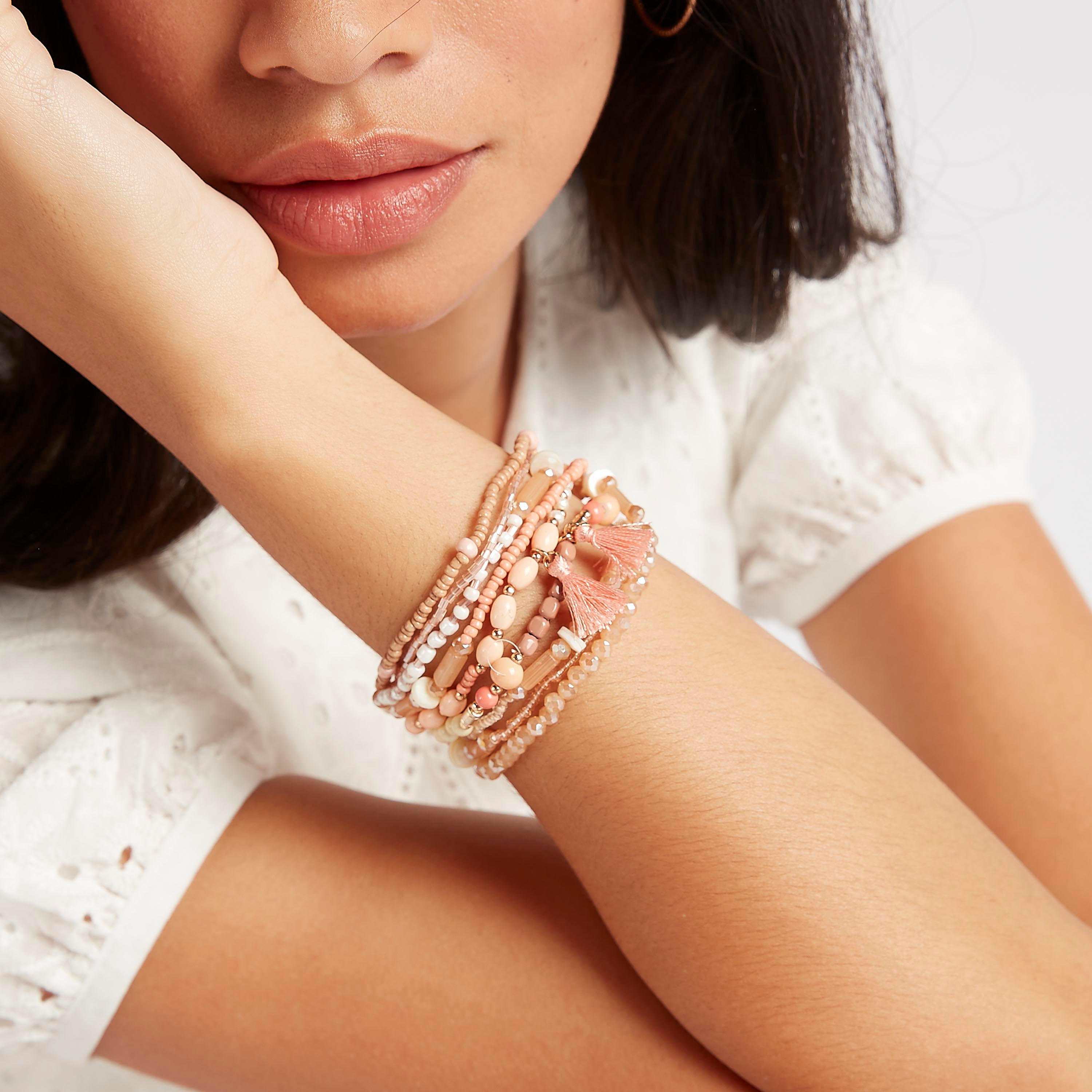 أساور مزيّنة - طقم من 9-women-watchesandjewellery-jewellery-banglesandbracelets-image-4