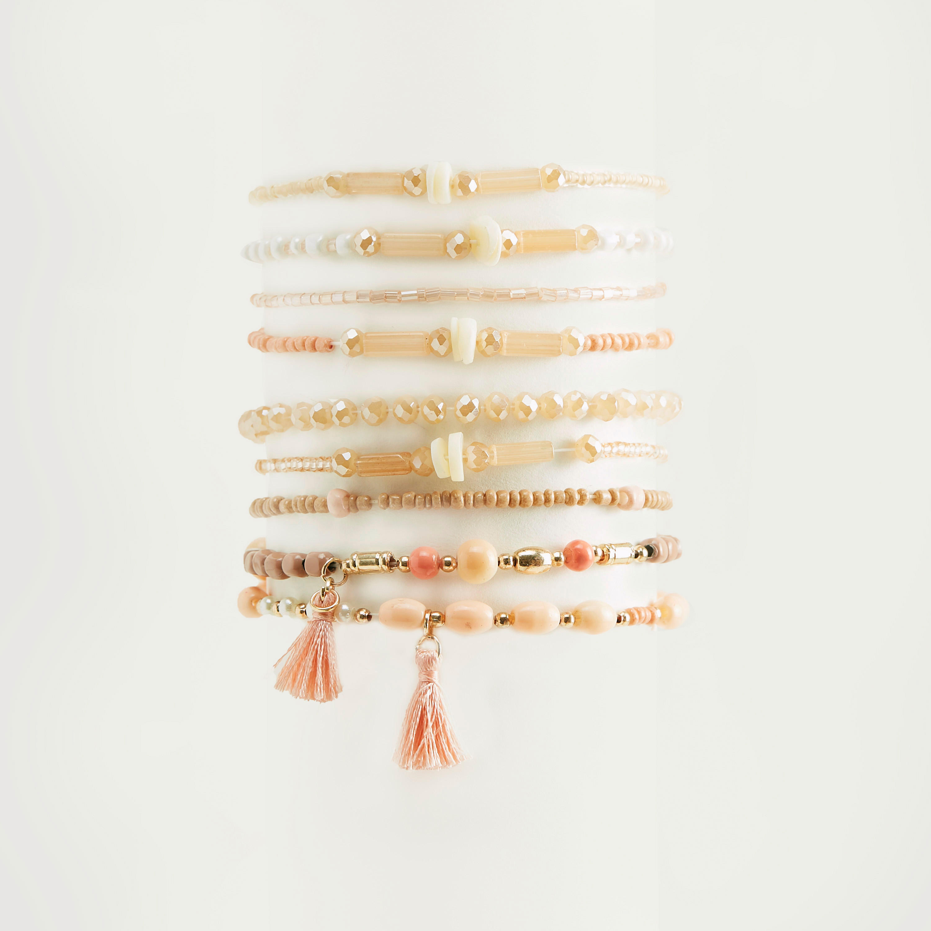 أساور مزيّنة - طقم من 9-women-watchesandjewellery-jewellery-banglesandbracelets-image-1