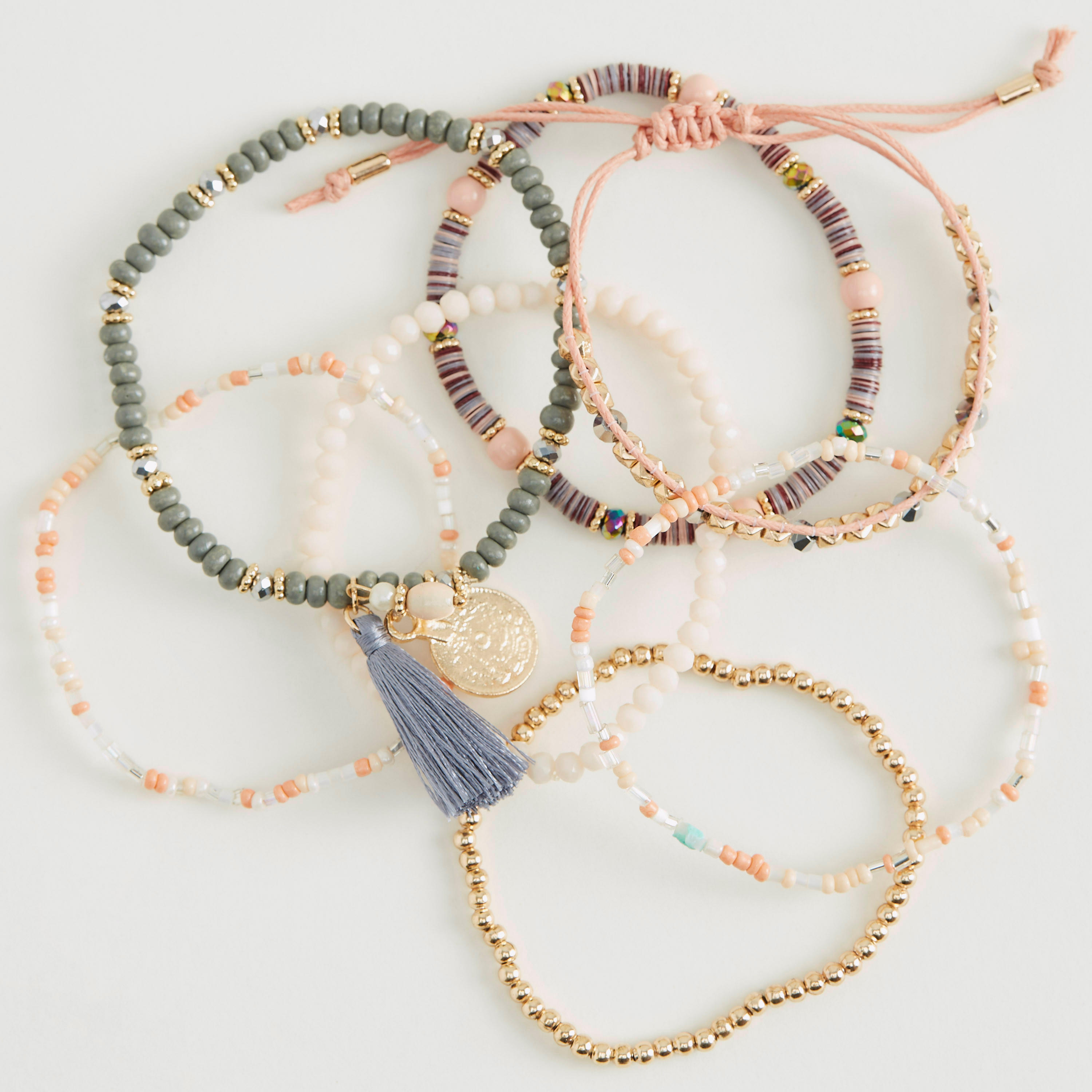 أساور مزيّنة - طقم من 7-women-watchesandjewellery-jewellery-banglesandbracelets-image-3