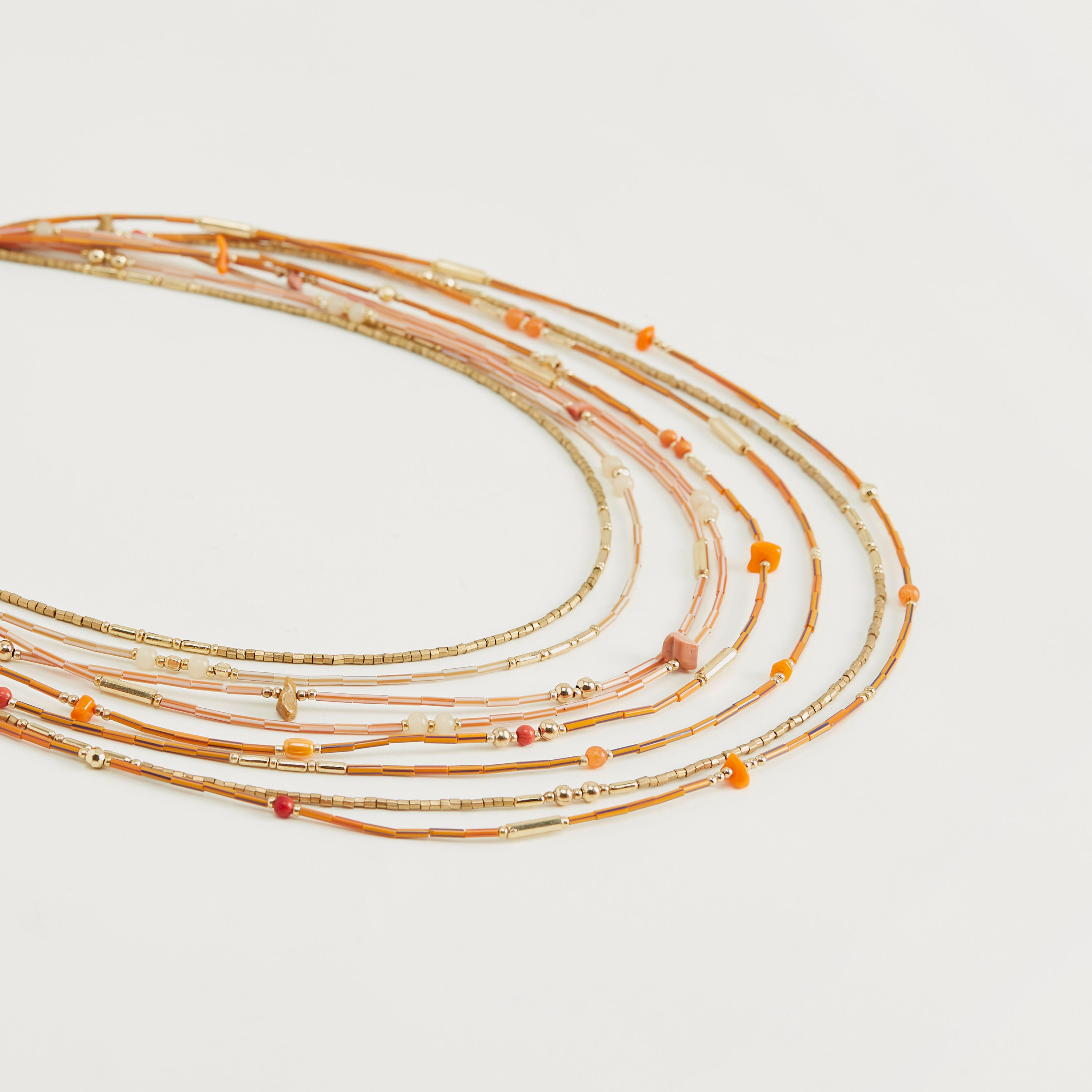 Embellished Multi-Layered Necklace with Lobster Clasp-women-watchesandjewellery-jewellery-necklacesandpendants-image-1
