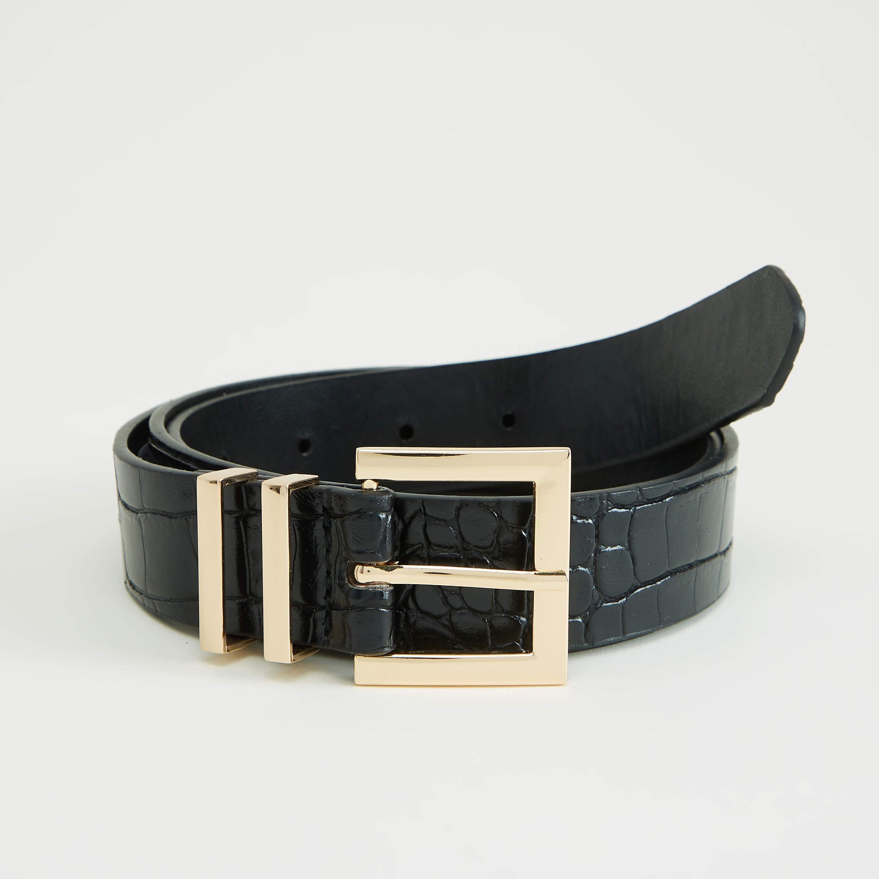 حزام بارز الملمس بإبزيم بدبوس-women-clothingaccessories-belts-image-1