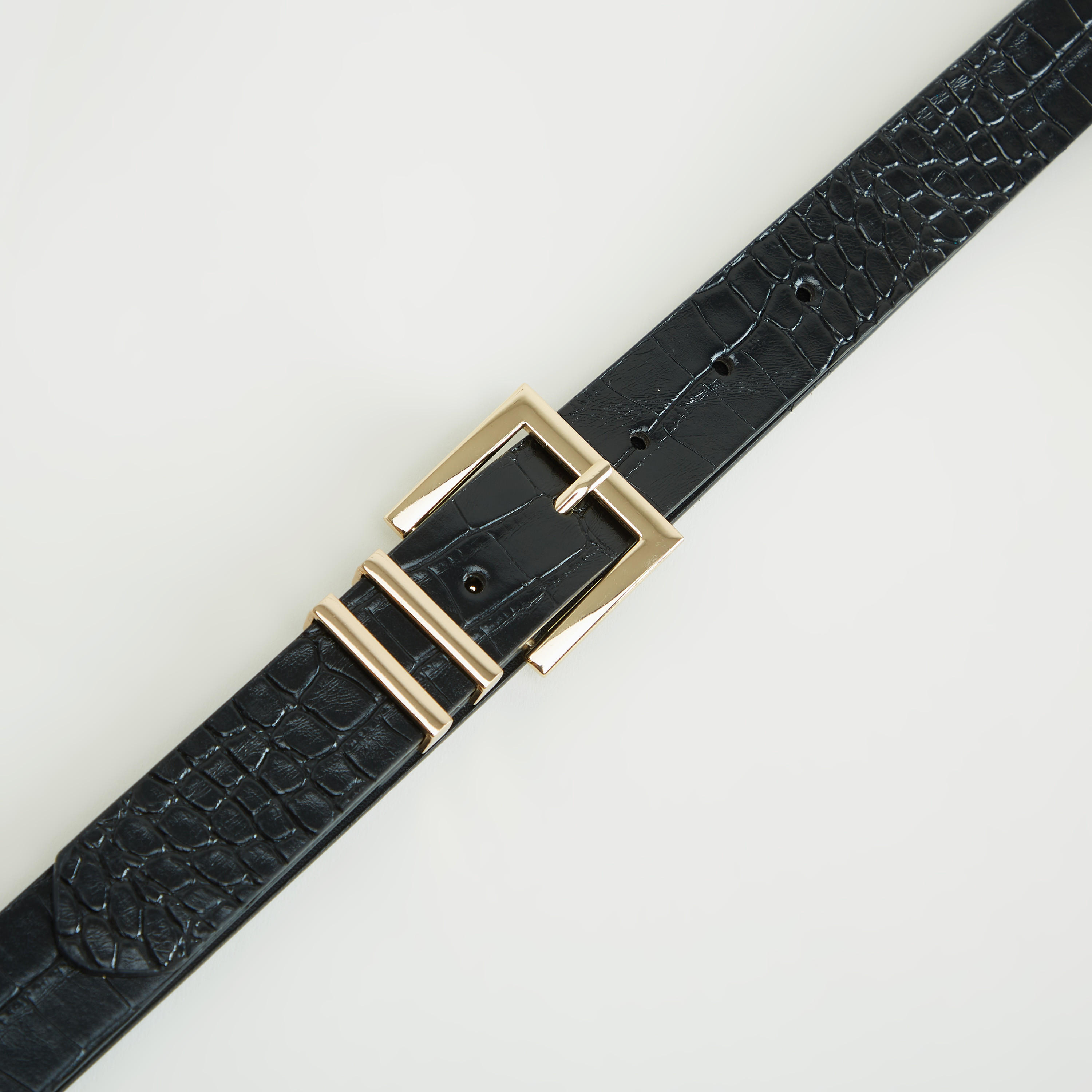 حزام بارز الملمس بإبزيم بدبوس-women-clothingaccessories-belts-image-3