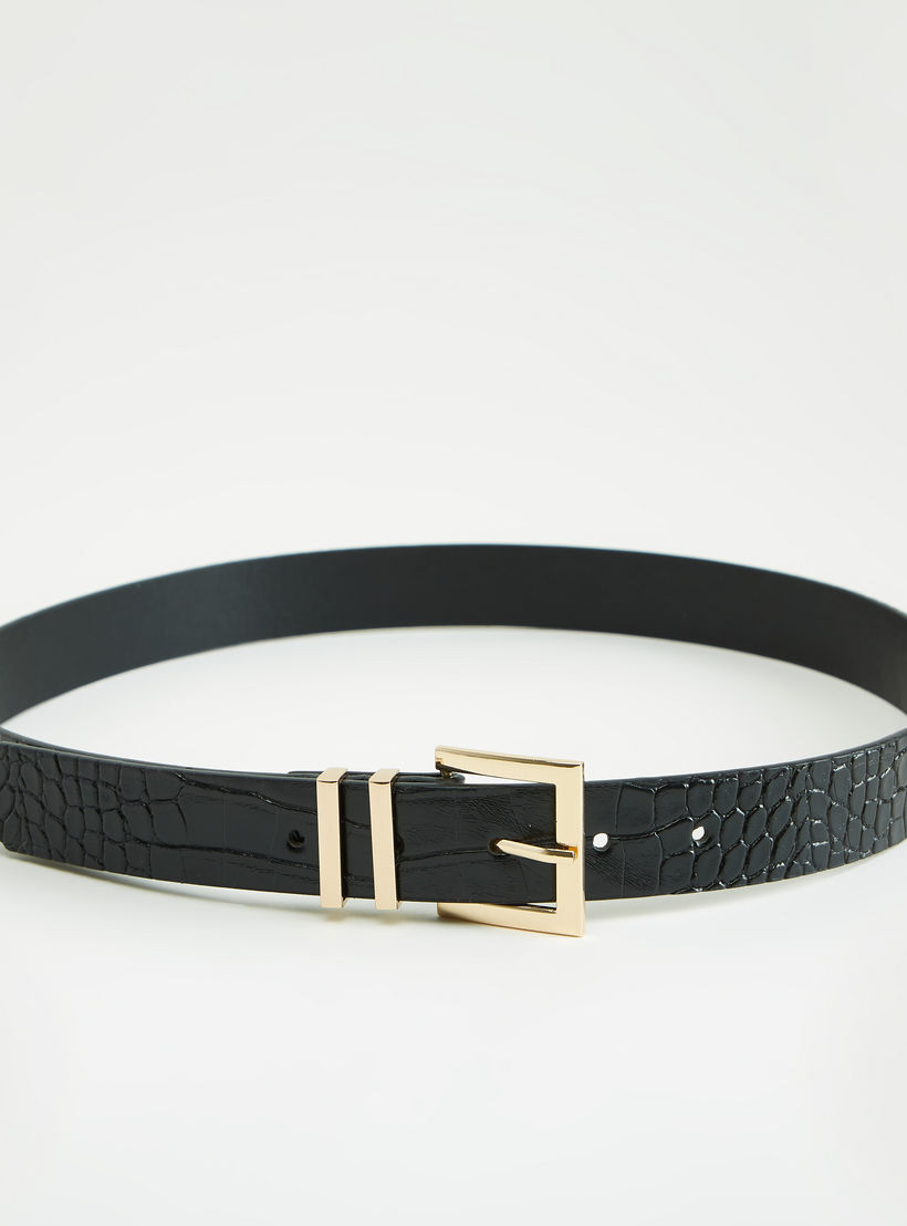 Reptilian Textured Belt with Pin Buckle-women-clothingaccessories-belts-image-4