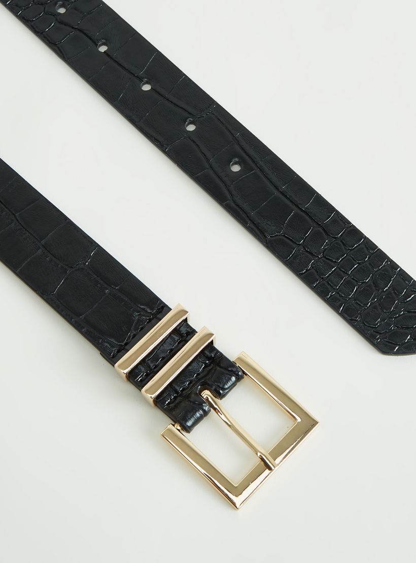 Reptilian Textured Belt with Pin Buckle-women-clothingaccessories-belts-image-5