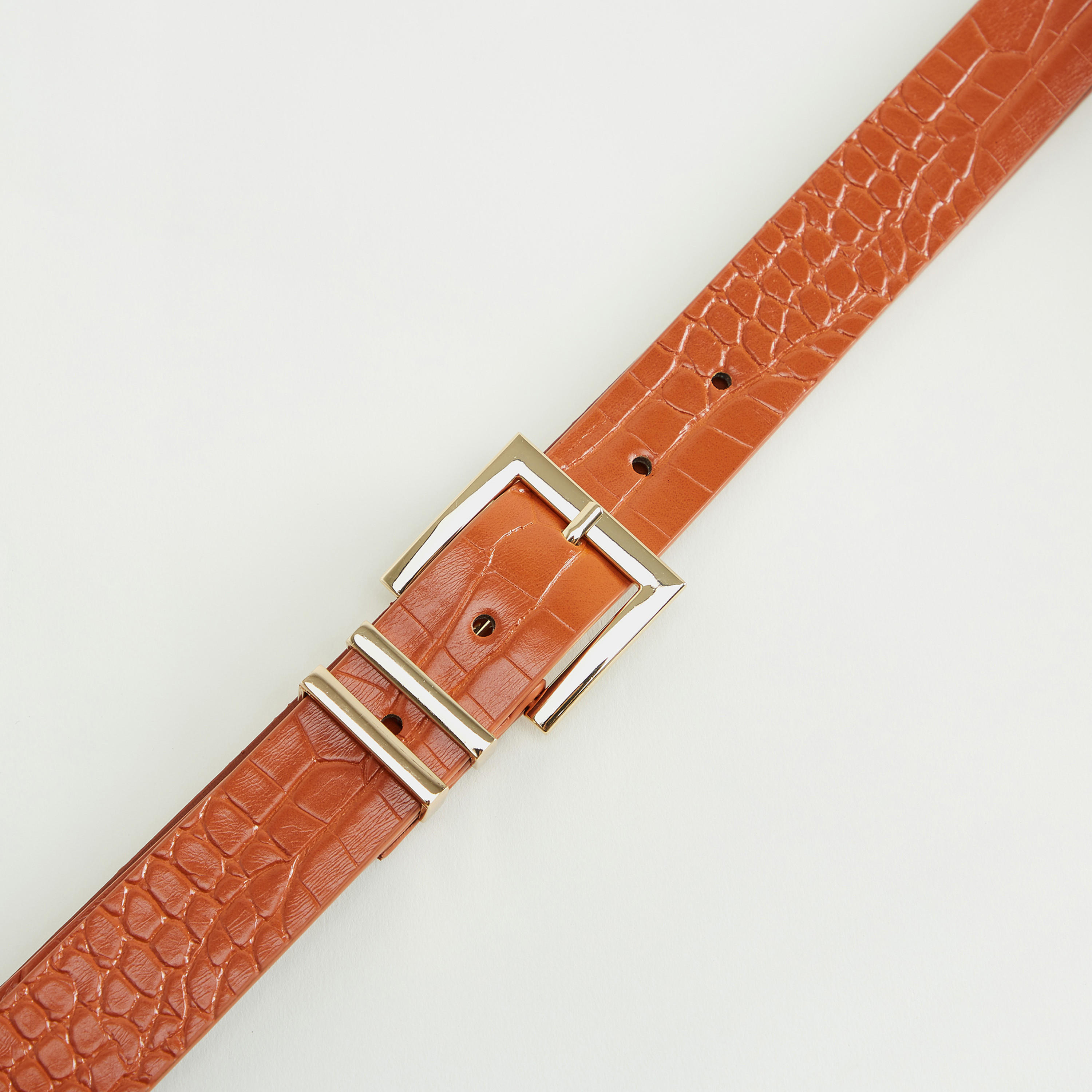 Reptilian Textured Belt with Pin Buckle-women-clothingaccessories-belts-image-3
