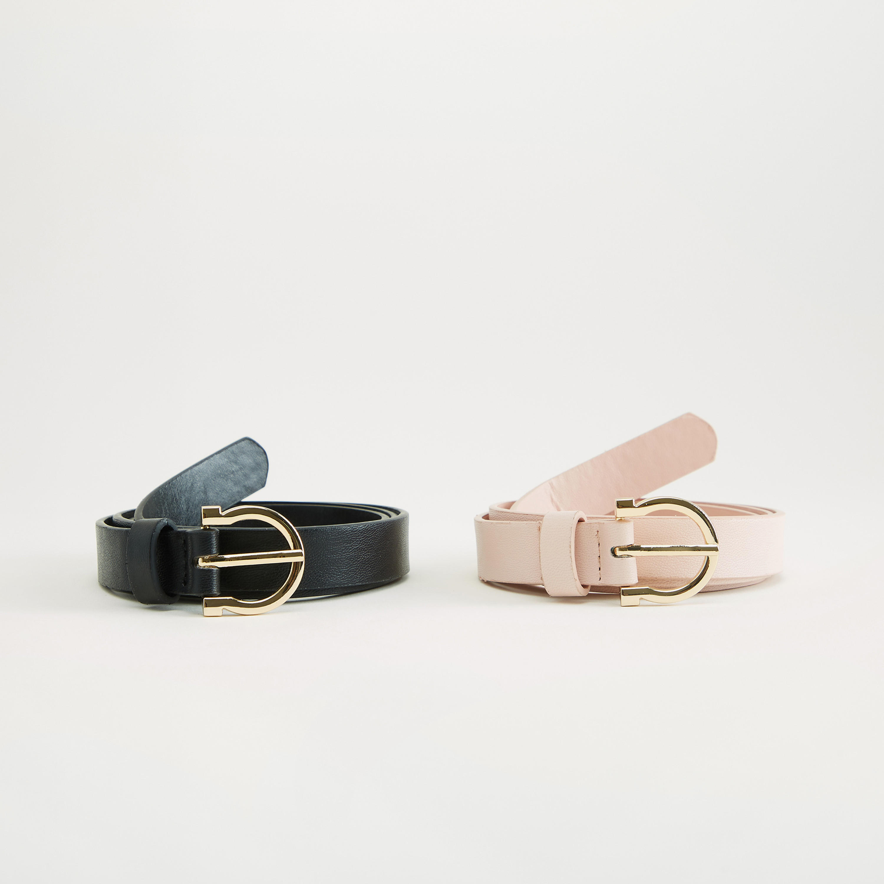 حزام بارز الملمس بإبزيم بدبوس - طقم من قطعتين-women-clothingaccessories-belts-image-1