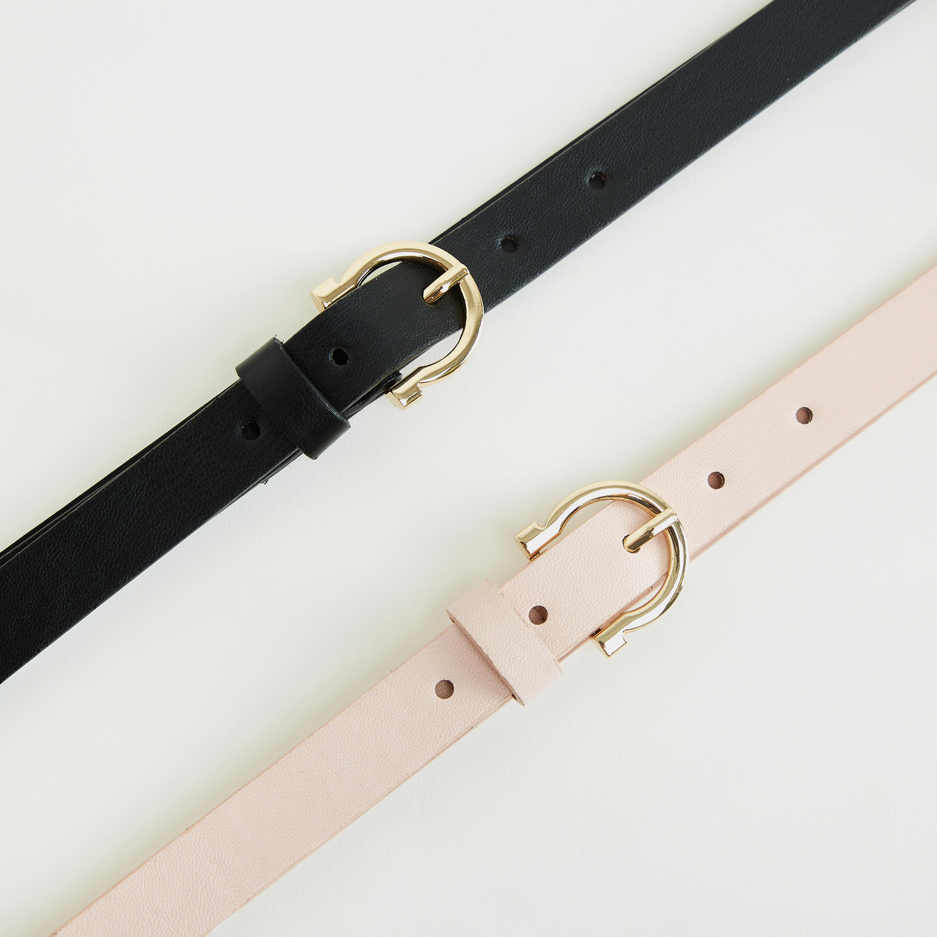 حزام بارز الملمس بإبزيم بدبوس - طقم من قطعتين-women-clothingaccessories-belts-image-3