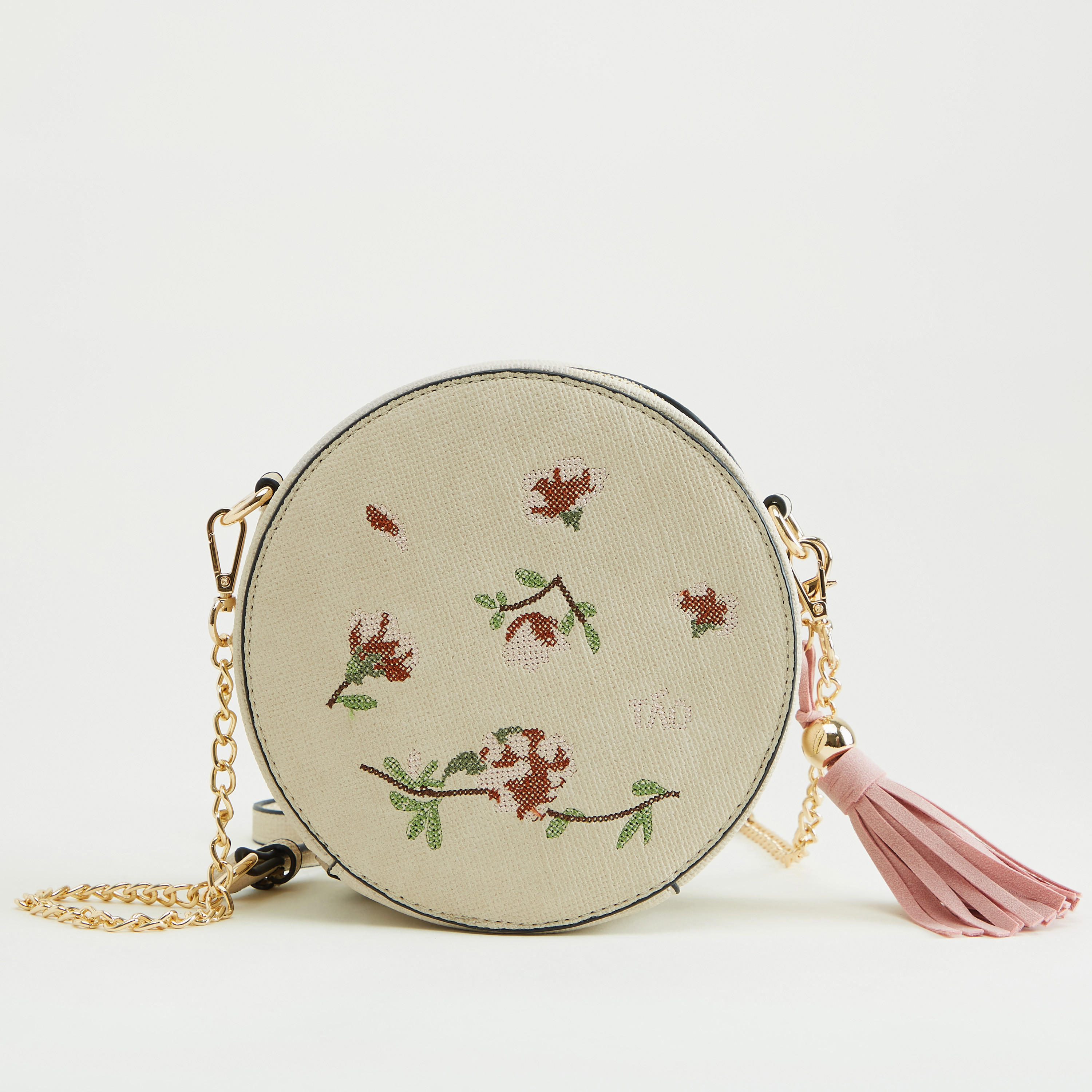 شنطة كروس بودي مطرزة بحزام سلسلة قابل للفصل-women-bagsandwallets-handbags-image-1