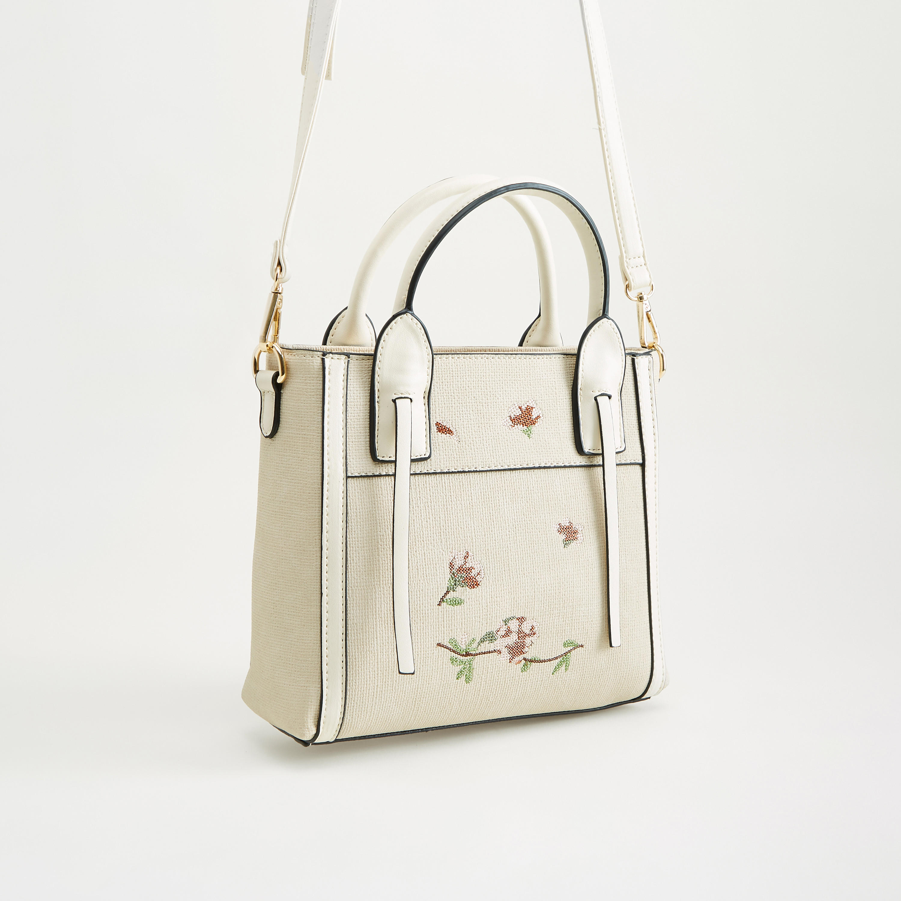 Embroidered Tote Bag with Detachable Strap-women-bagsandwallets-handbags-image-3