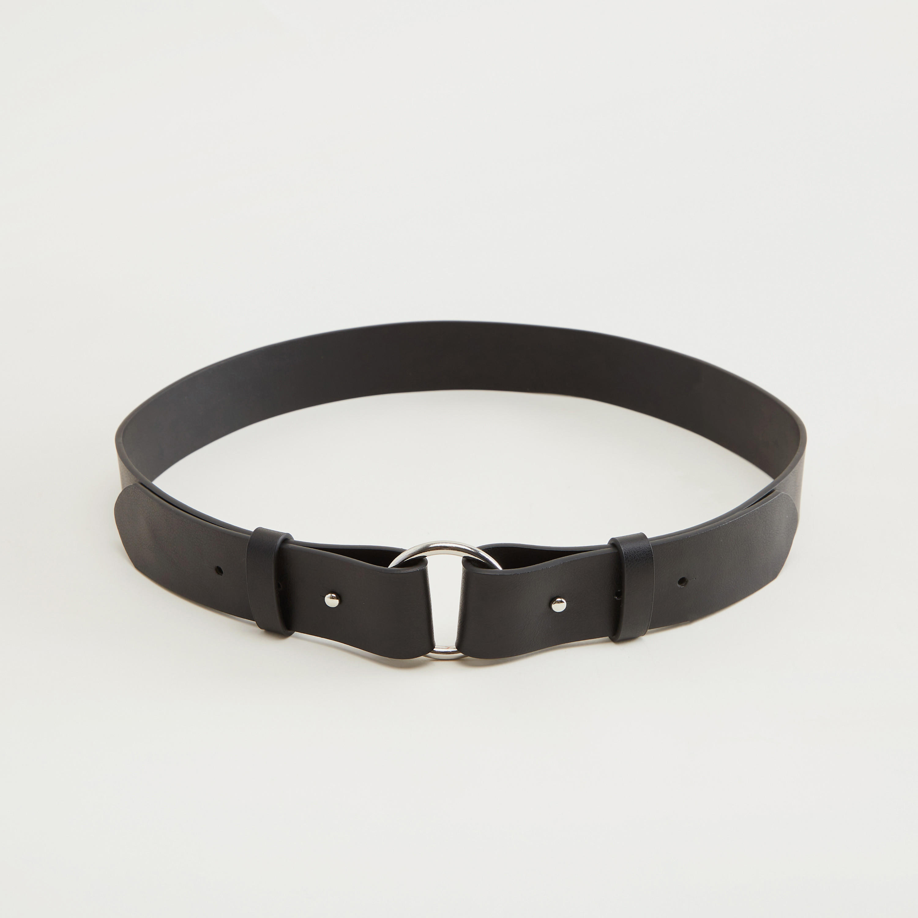 Textured Belt with O-Ring Pin Buckle-women-clothingaccessories-belts-image-4