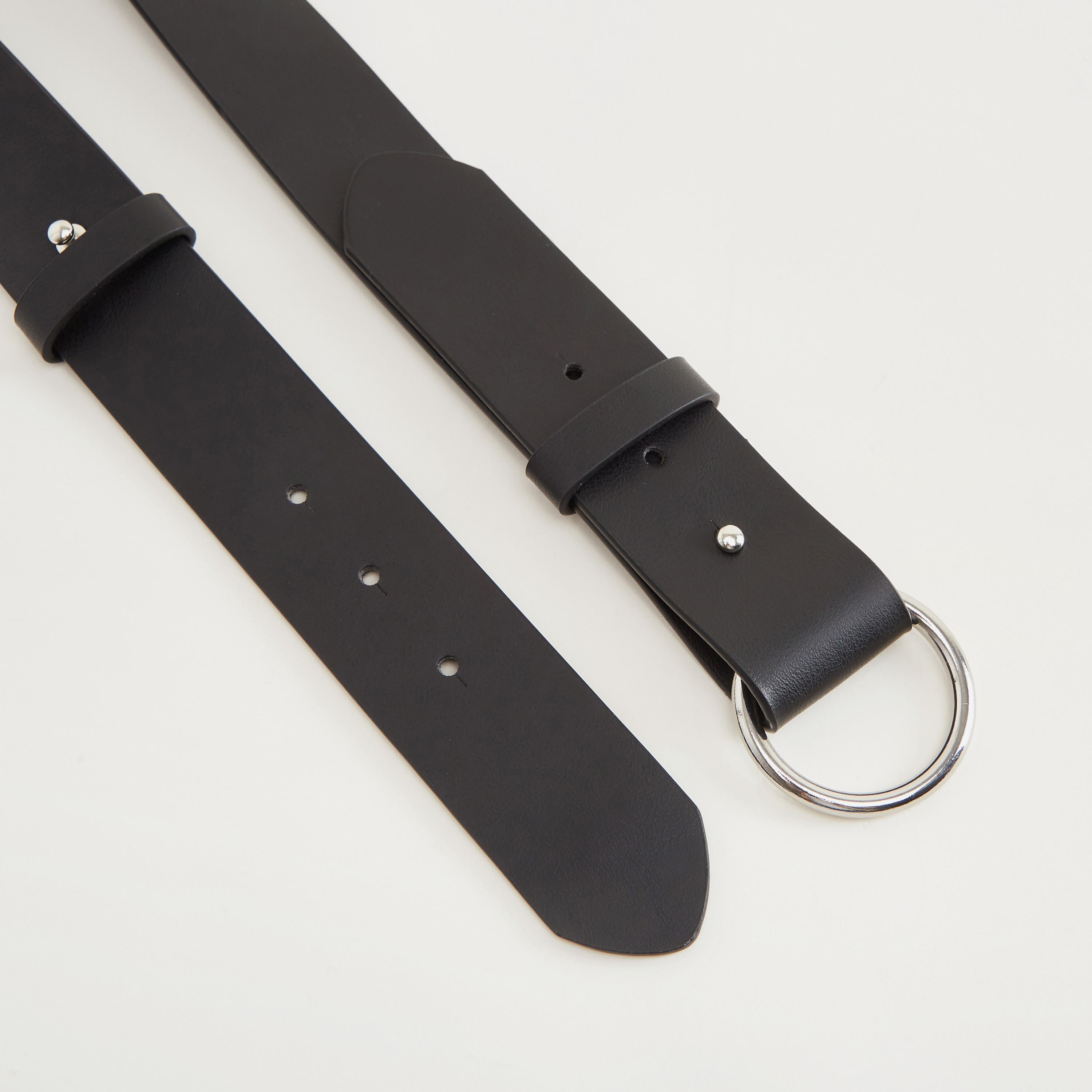 Textured Belt with O-Ring Pin Buckle-women-clothingaccessories-belts-image-5