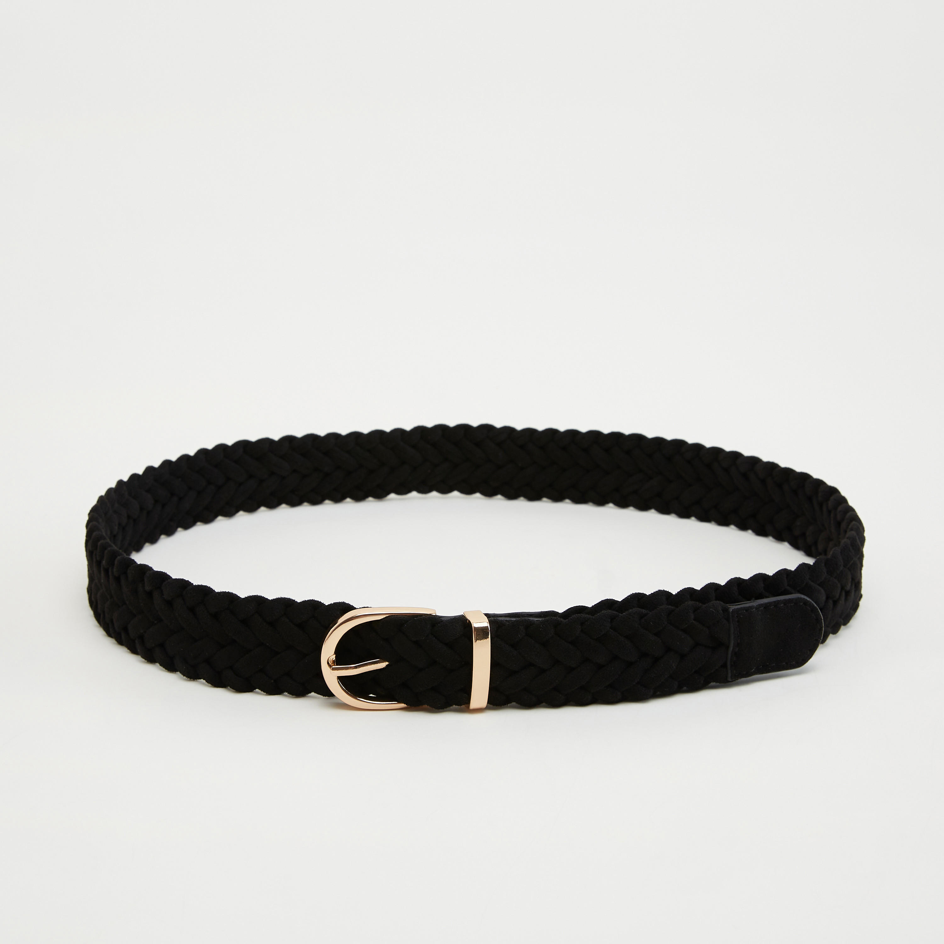 حزام مضفر بإبزيم بدبوس-women-clothingaccessories-belts-image-2