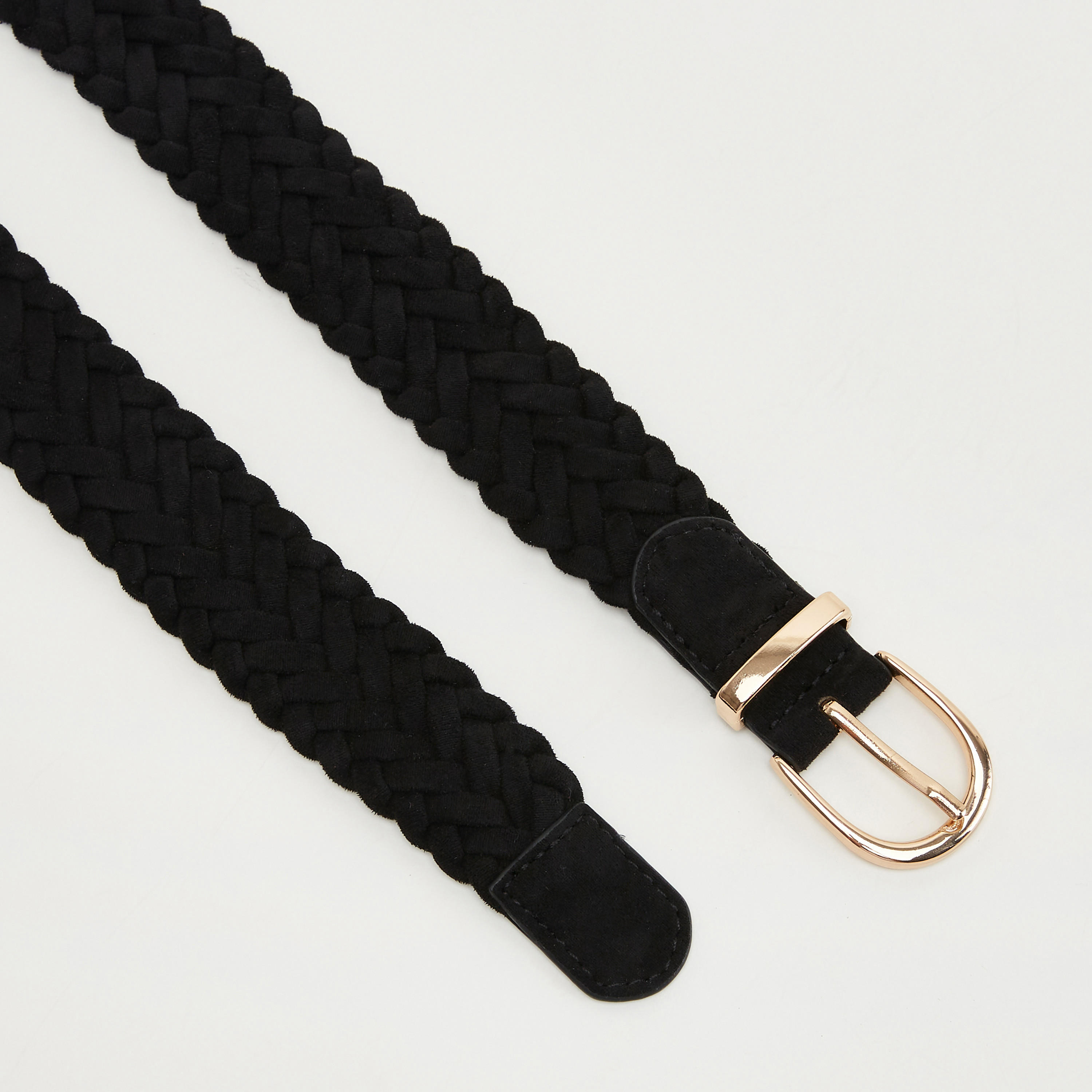 حزام مضفر بإبزيم بدبوس-women-clothingaccessories-belts-image-1