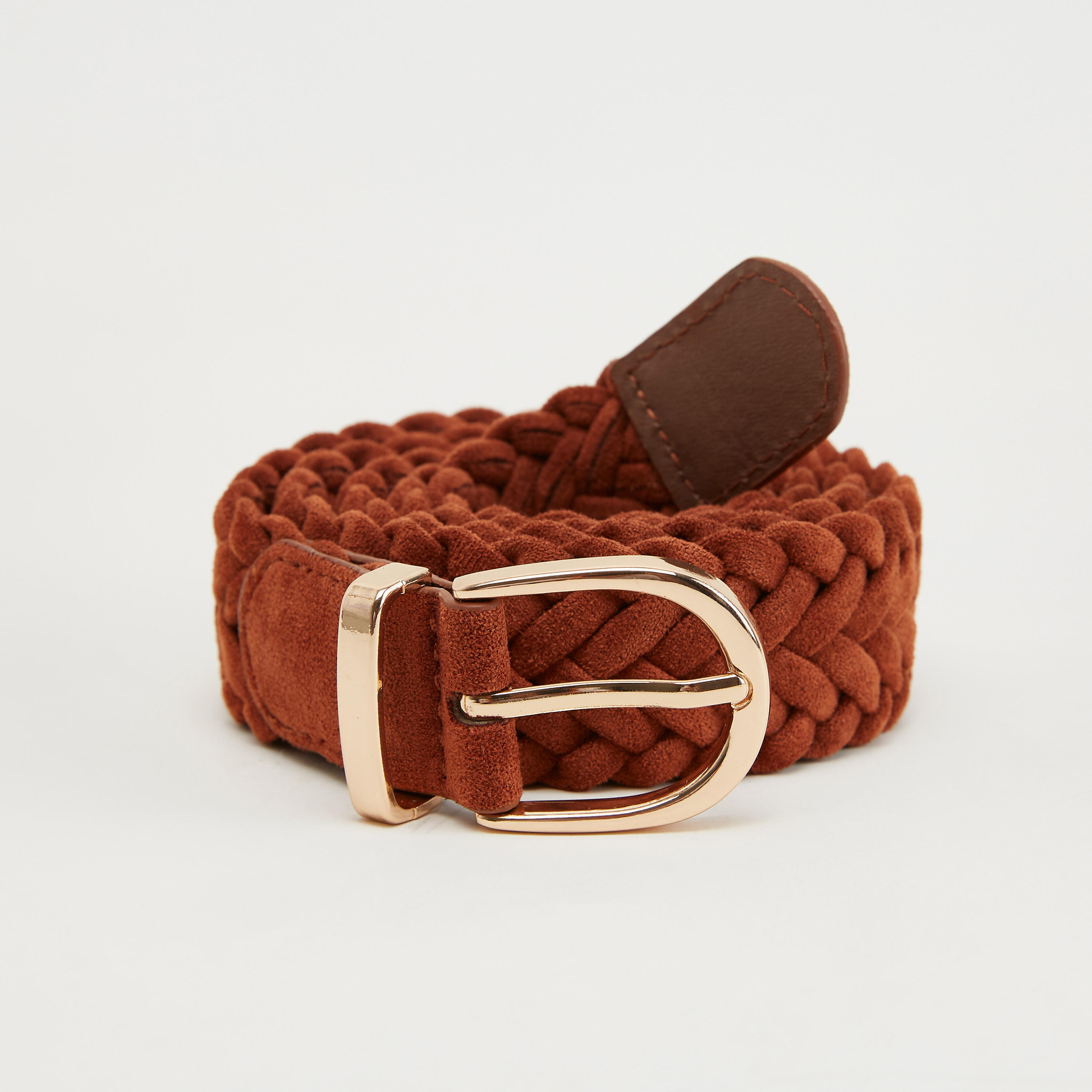 حزام مضفر بإبزيم بدبوس-women-clothingaccessories-belts-image-4