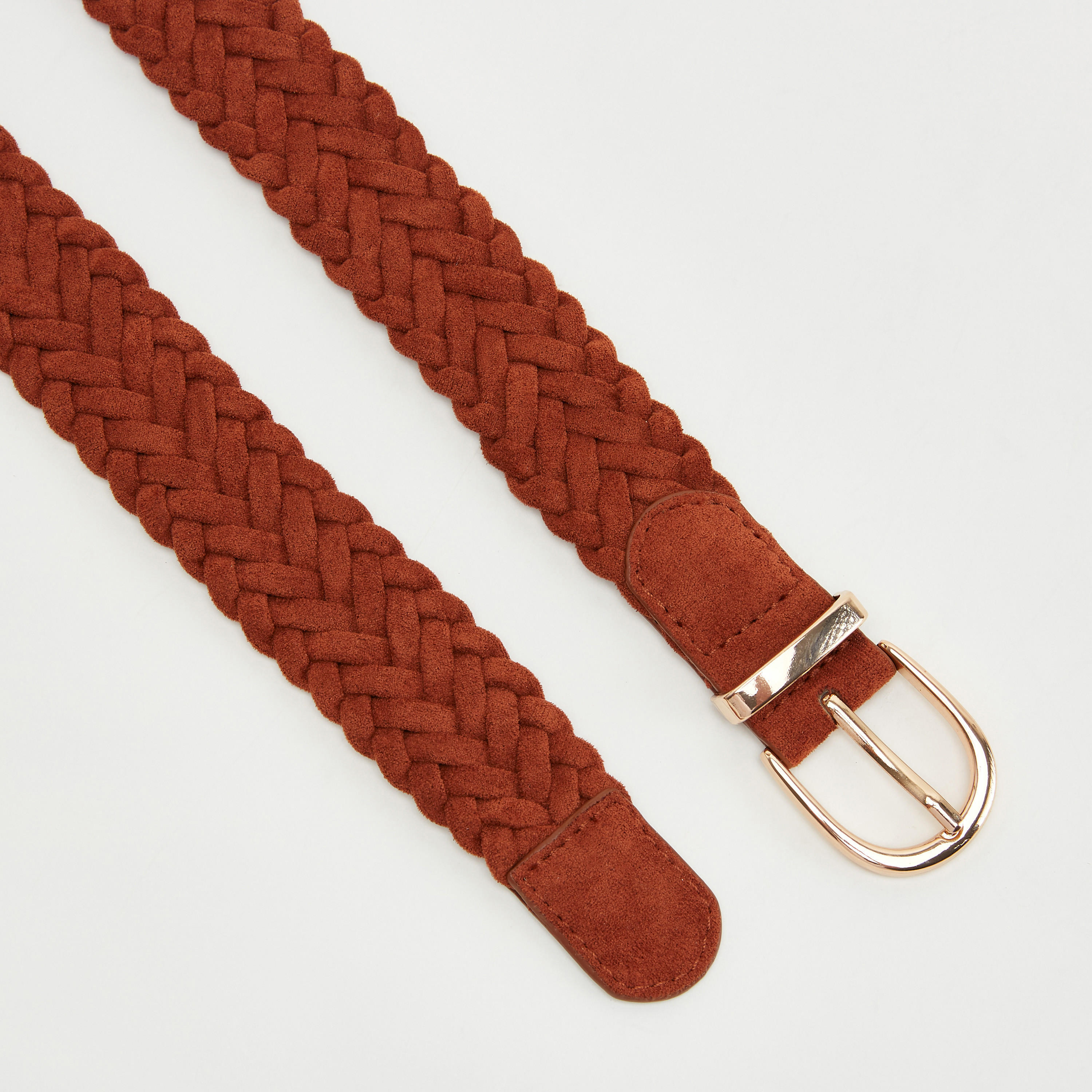 حزام مضفر بإبزيم بدبوس-women-clothingaccessories-belts-image-1