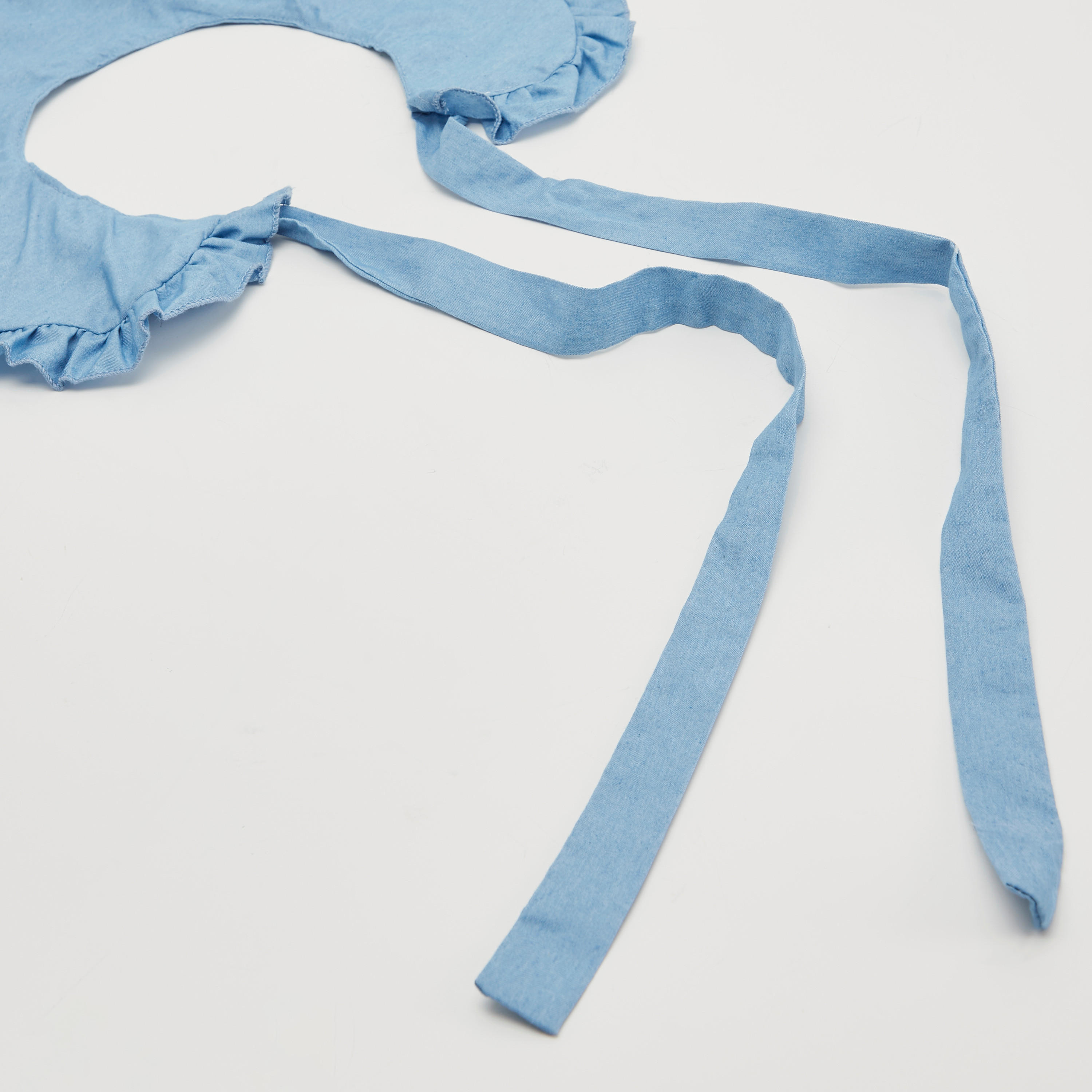 Solid Mock Neck Scarf with Tie Up and Ruffle Detail-women-clothingaccessories-scarves-image-4